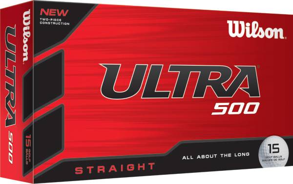 Wilson Ultra 500 Straight Golf Balls - 15 Pack product image