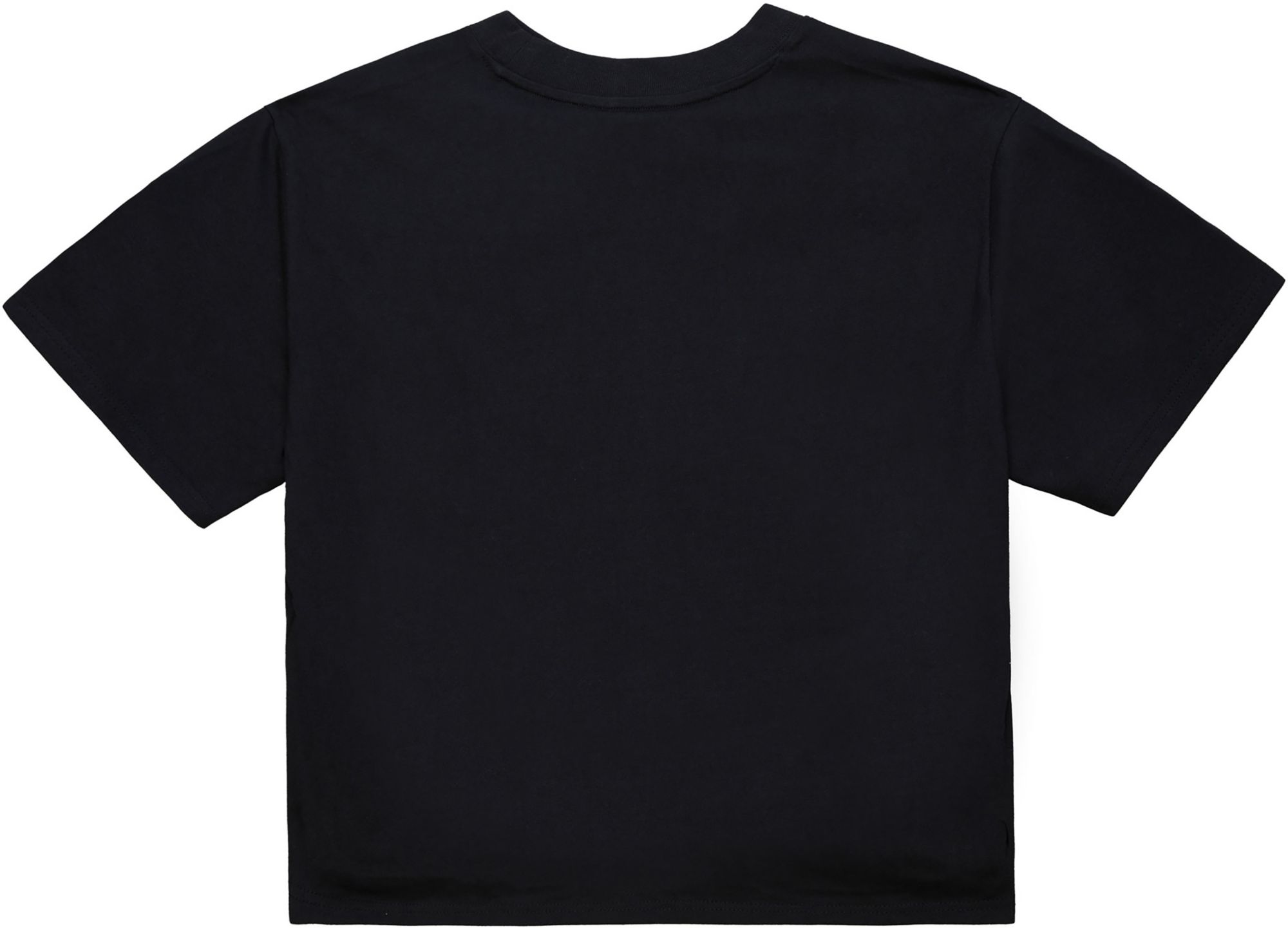 Mitchell & Ness Women's New York Knicks Black Evergreen Cropped T-Shirt product image