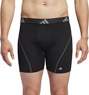 adidas Mens Sport Performance Mesh Boxer Brief Underwear (3-Pack)
