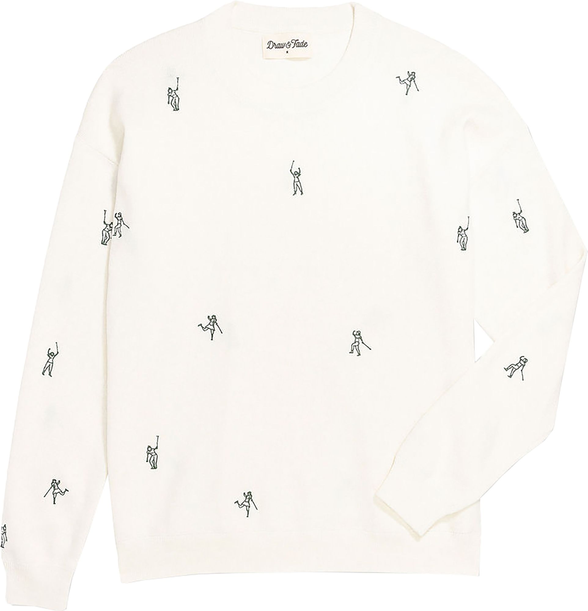 Draw & Fade Women's Icons Crewneck Golf Sweater product image
