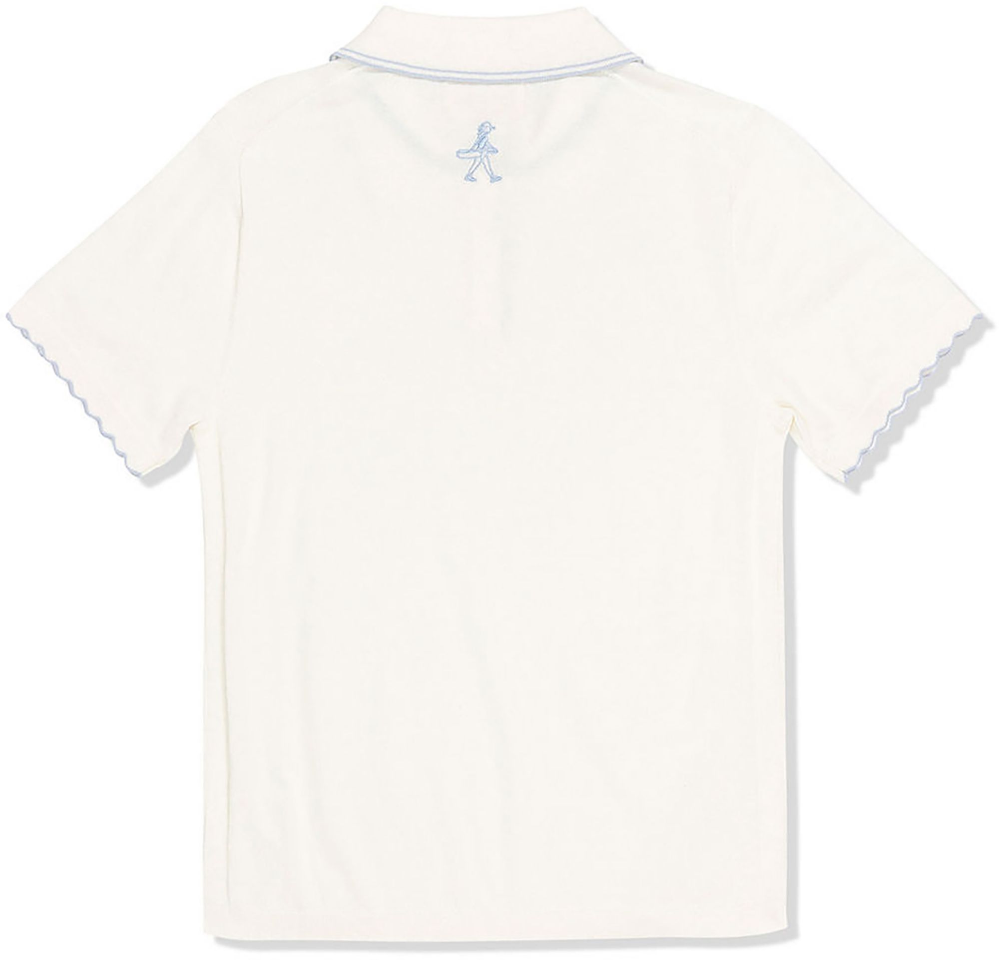 Draw & Fade Women's Scallop Golf Polo product image