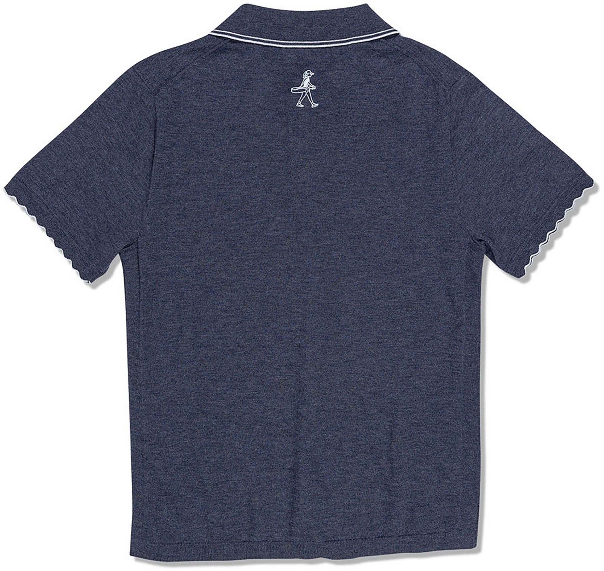 Draw & Fade Women's Scallop Golf Polo product image