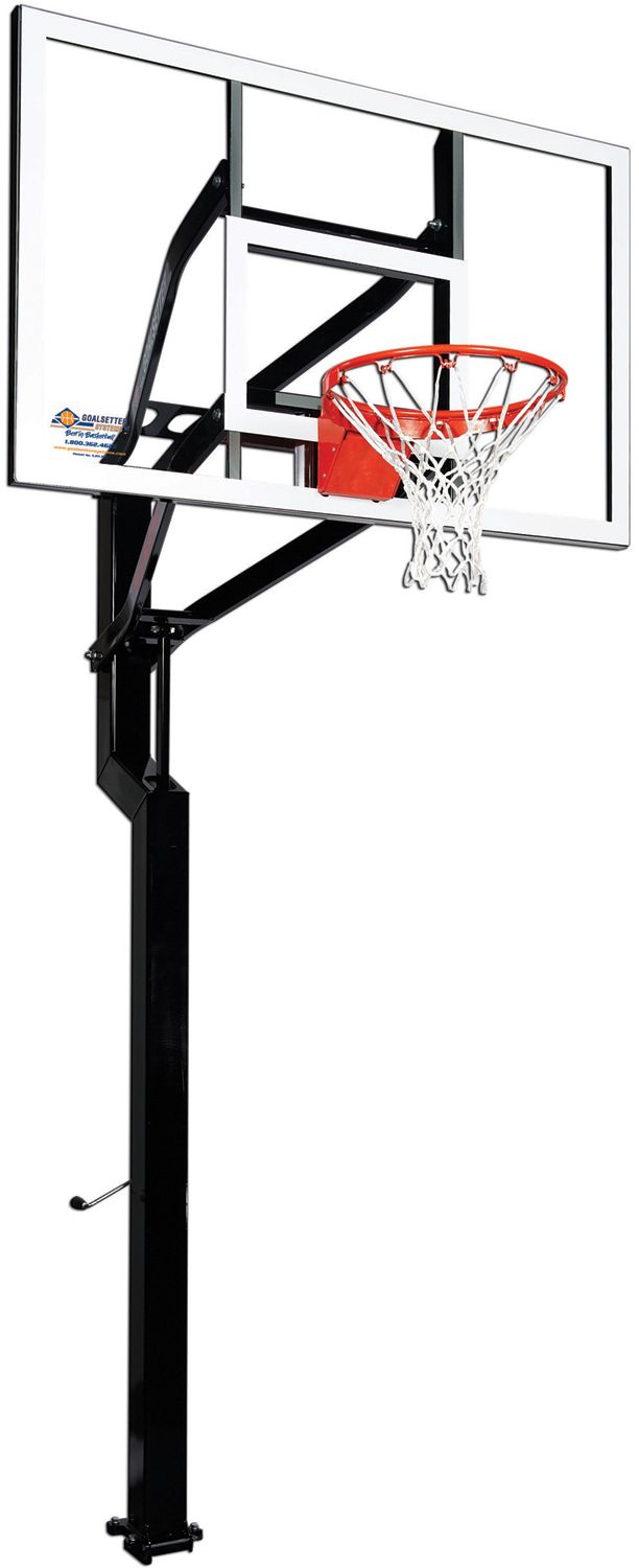 Goalsetter All American 60" Glass In-Ground Basketball Hoop product image