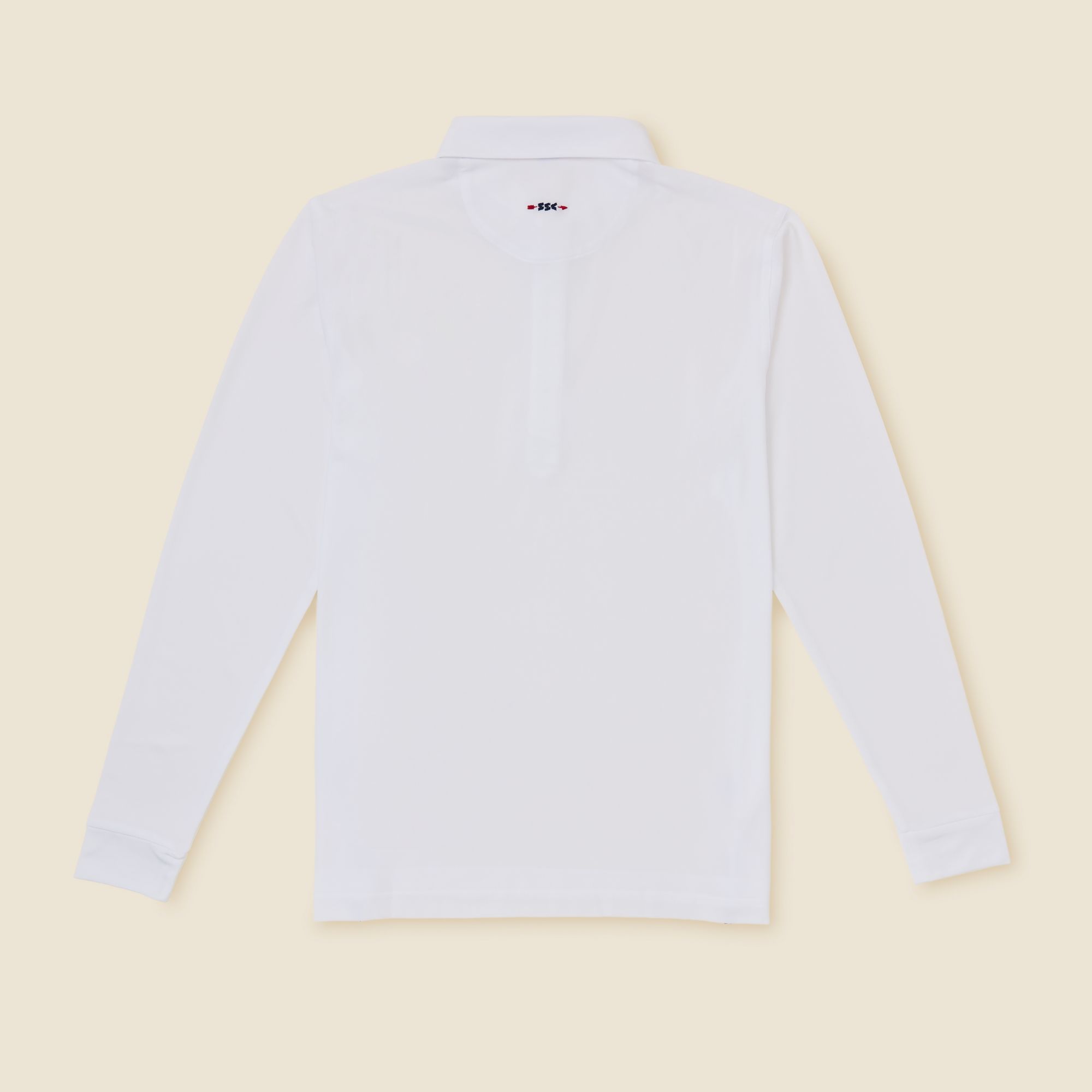 Sugarloaf Social Club Men's Solid Long Sleeve Pique Golf Polo product image