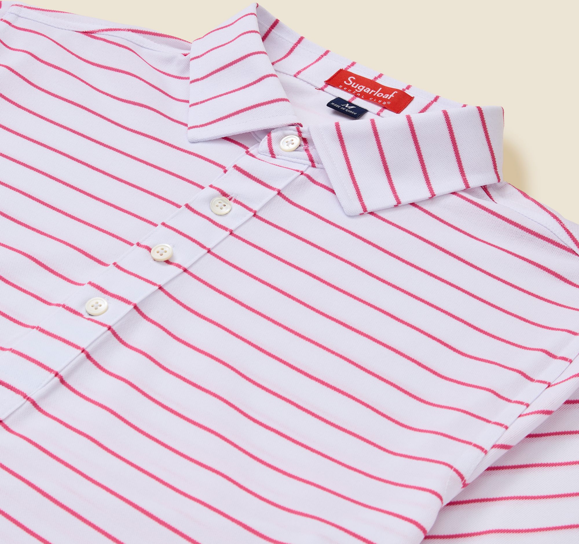 Sugarloaf Social Club Men's Club Stripe Golf Polo product image