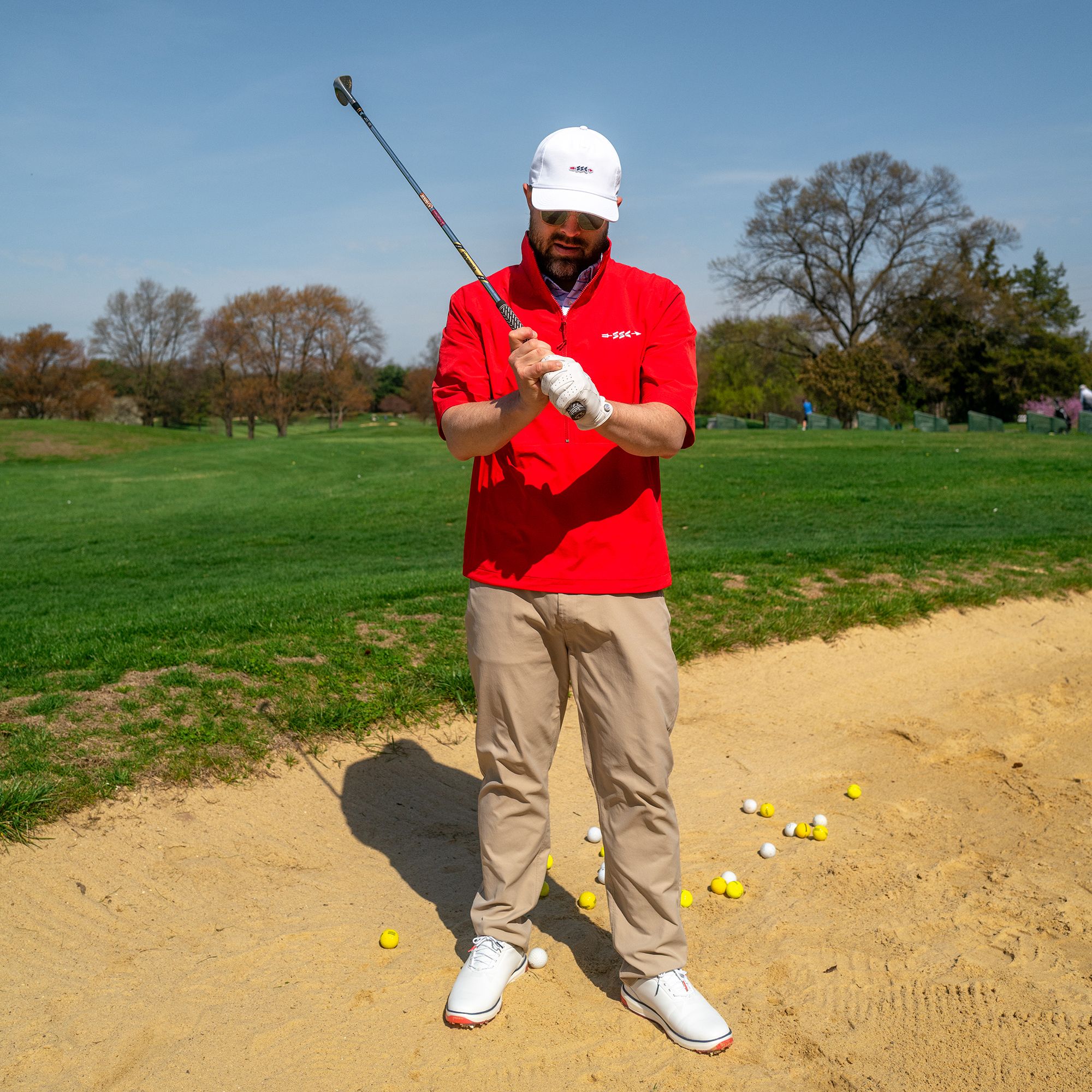 Sugarloaf Social Club Men's ½ Zip Golf Windshirt product image