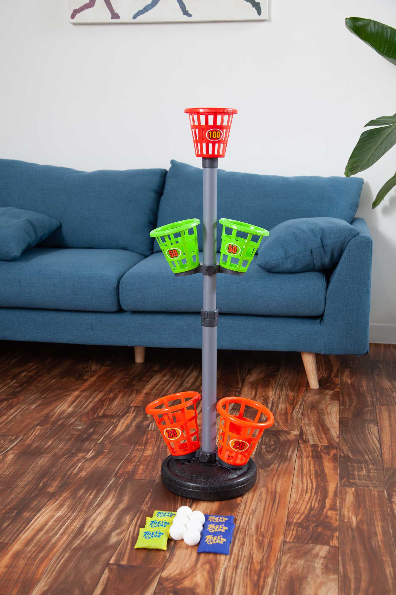 Sport Squad Basket Bash Tower Toss Game product image