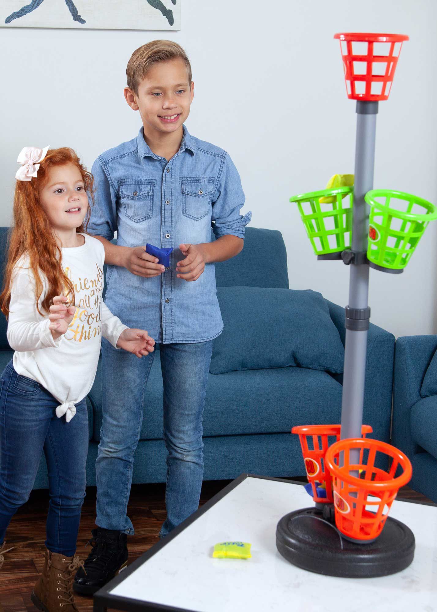Sport Squad Basket Bash Tower Toss Game product image