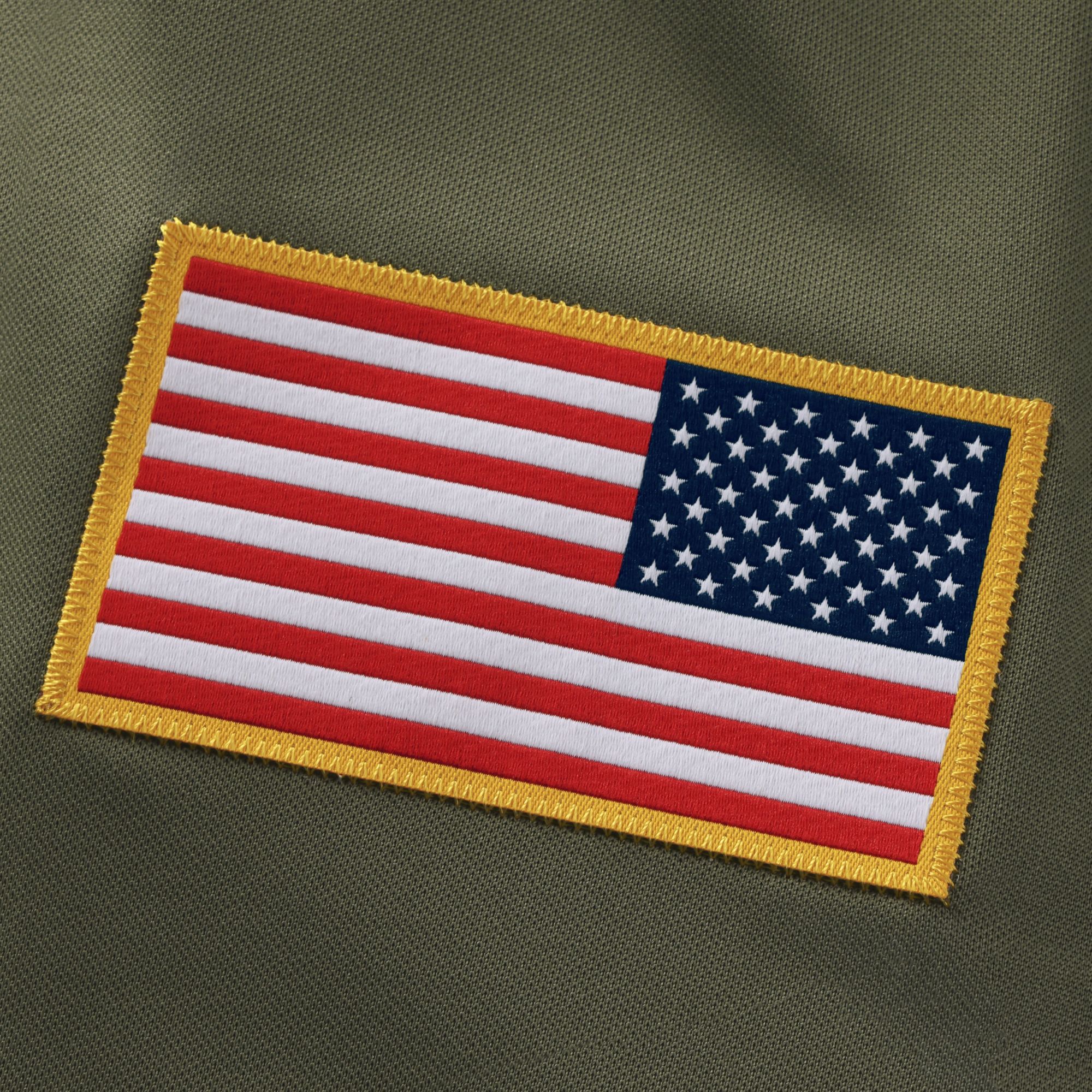 Nike Men's Chicago Bears Caleb Williams #18 Olive Salute to Service Limited Jersey product image