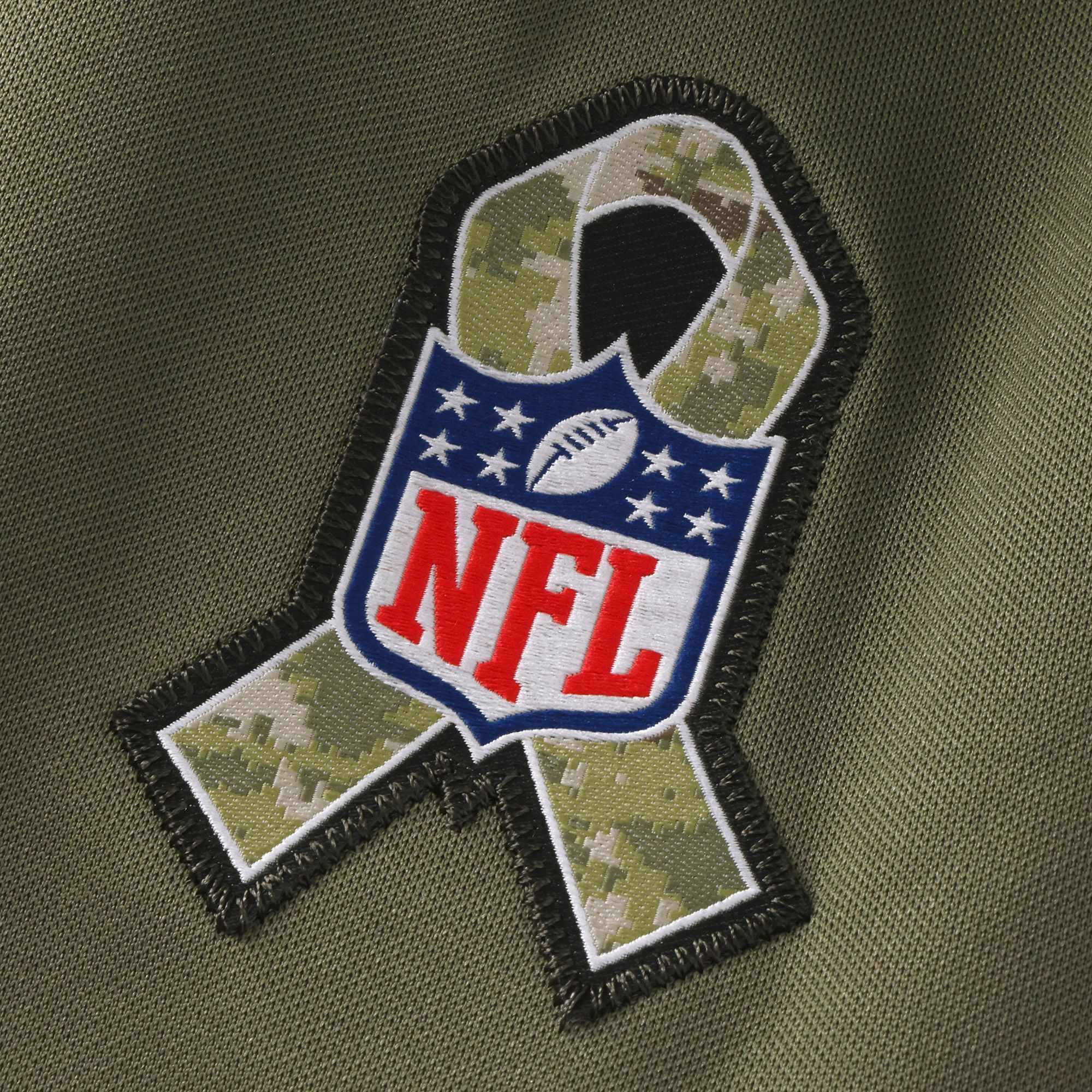 Nike Men's Washington Commanders Jayden Daniels #5 Olive Salute to Service Limited Jersey product image
