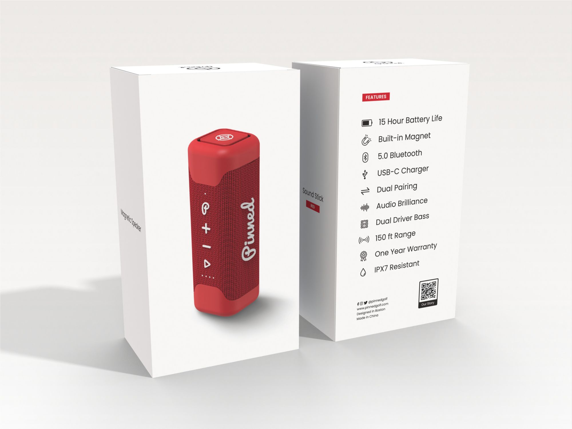 Pinned Golf Sound Stick Speaker product image