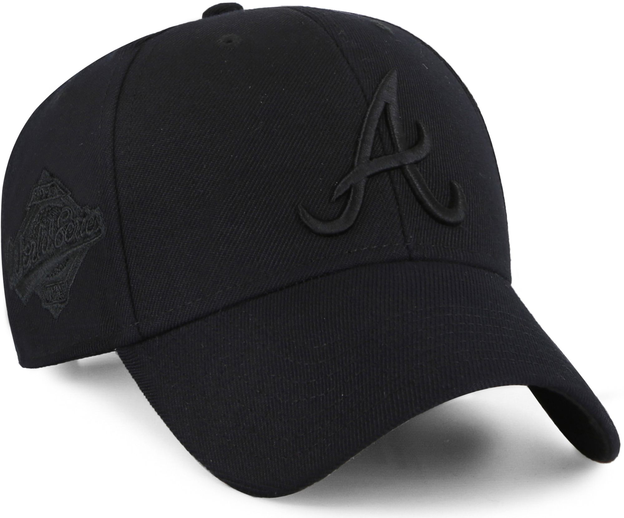 ''47 Men's Atlanta Braves Black Sure Shot Snap MVP Adjustable Hat product image