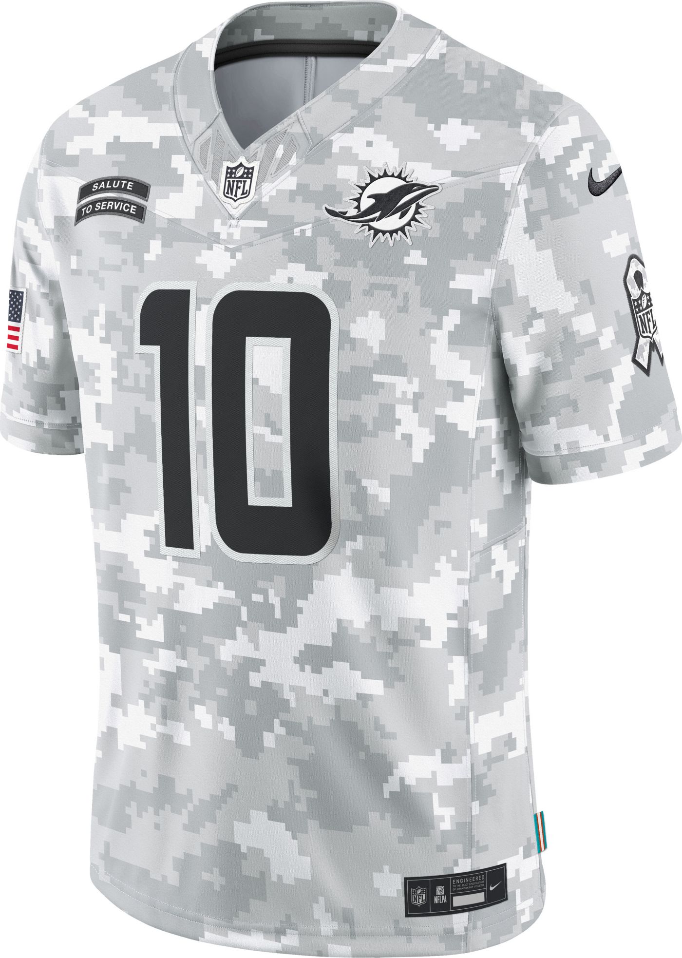 Camo miami dolphins jersey clearance