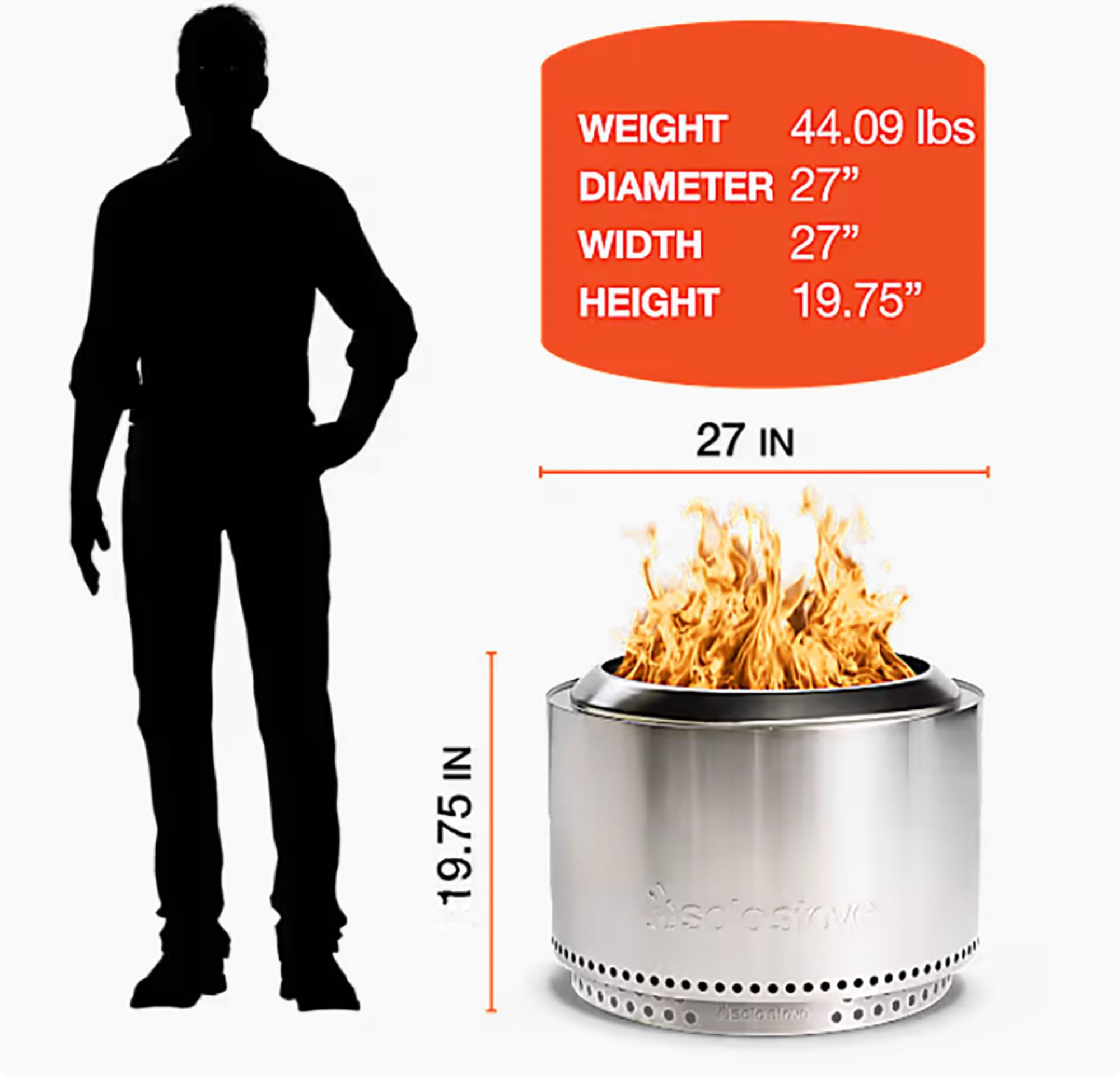 Solo Stove Yukon 27" Fire Pit + Stand Bundle product image