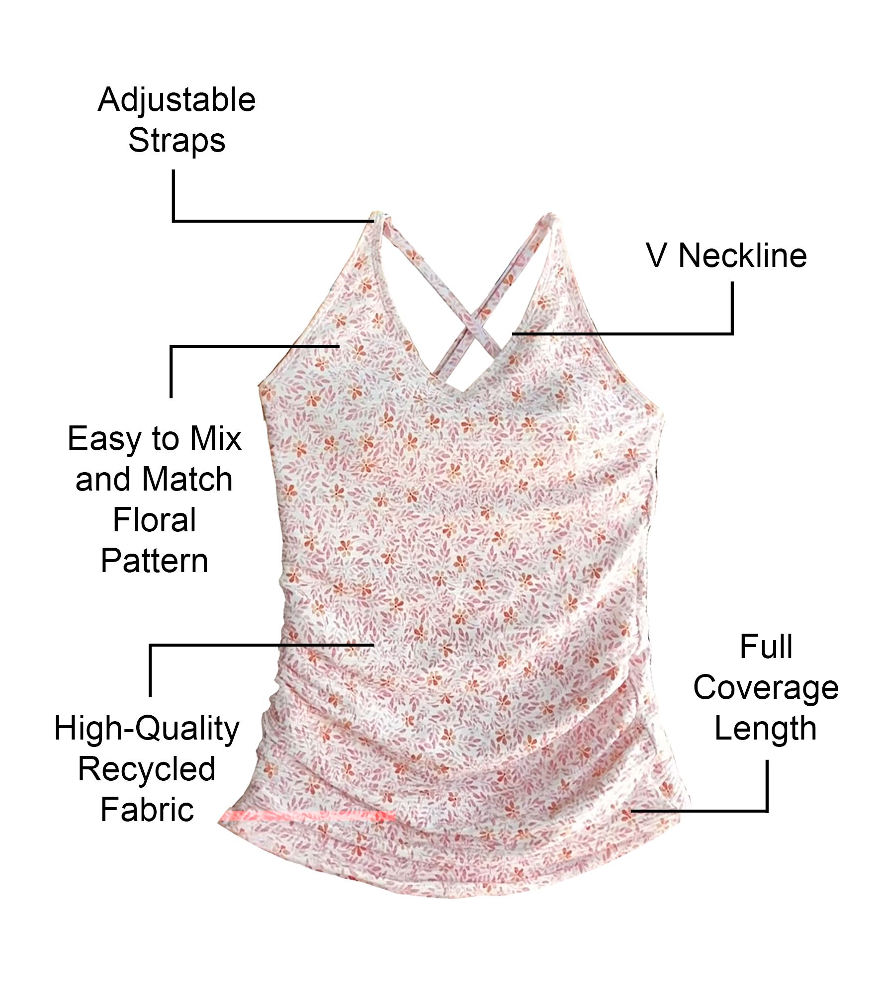 Nani Swimwear Women's V-Neck Tankini product image