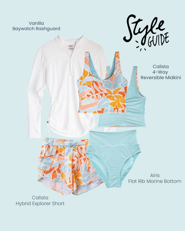 Nani Swimwear Women's 4-way Reversible Midkini Top product image