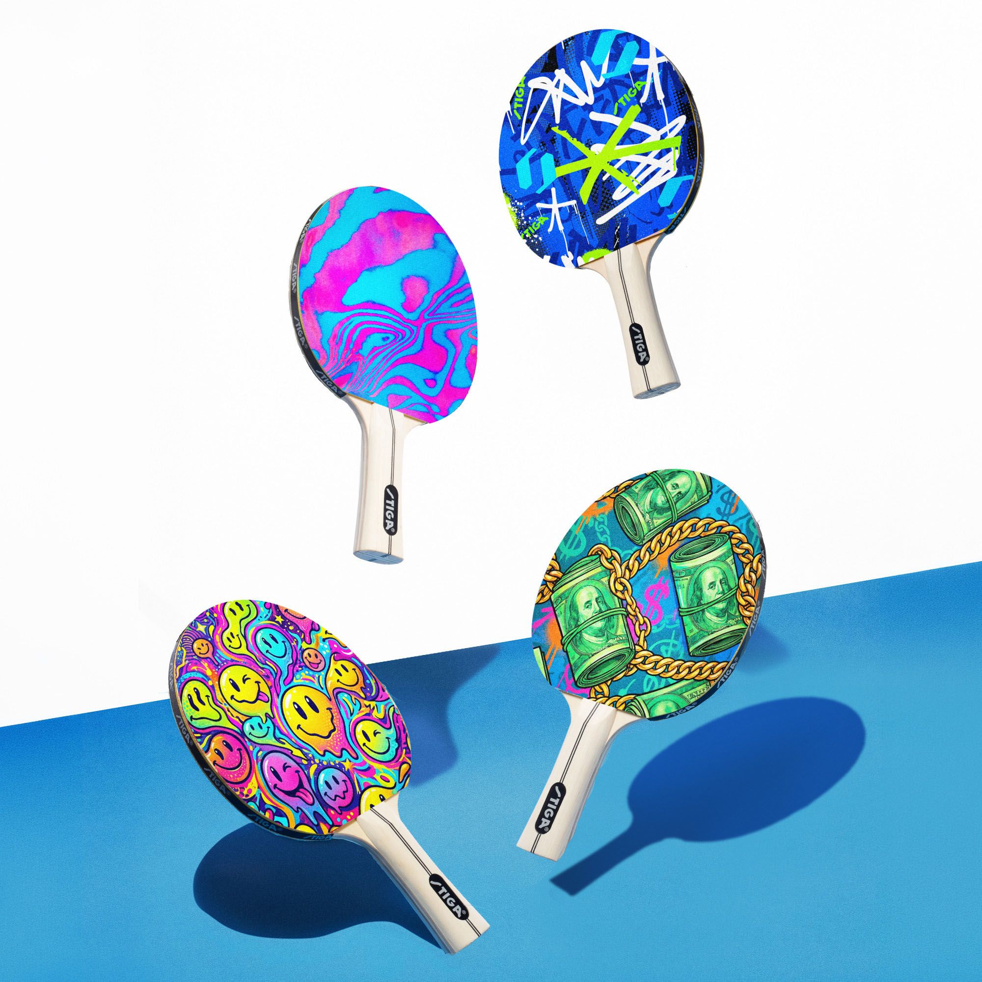 Stiga Recreational Graphic Table Tennis Paddle product image