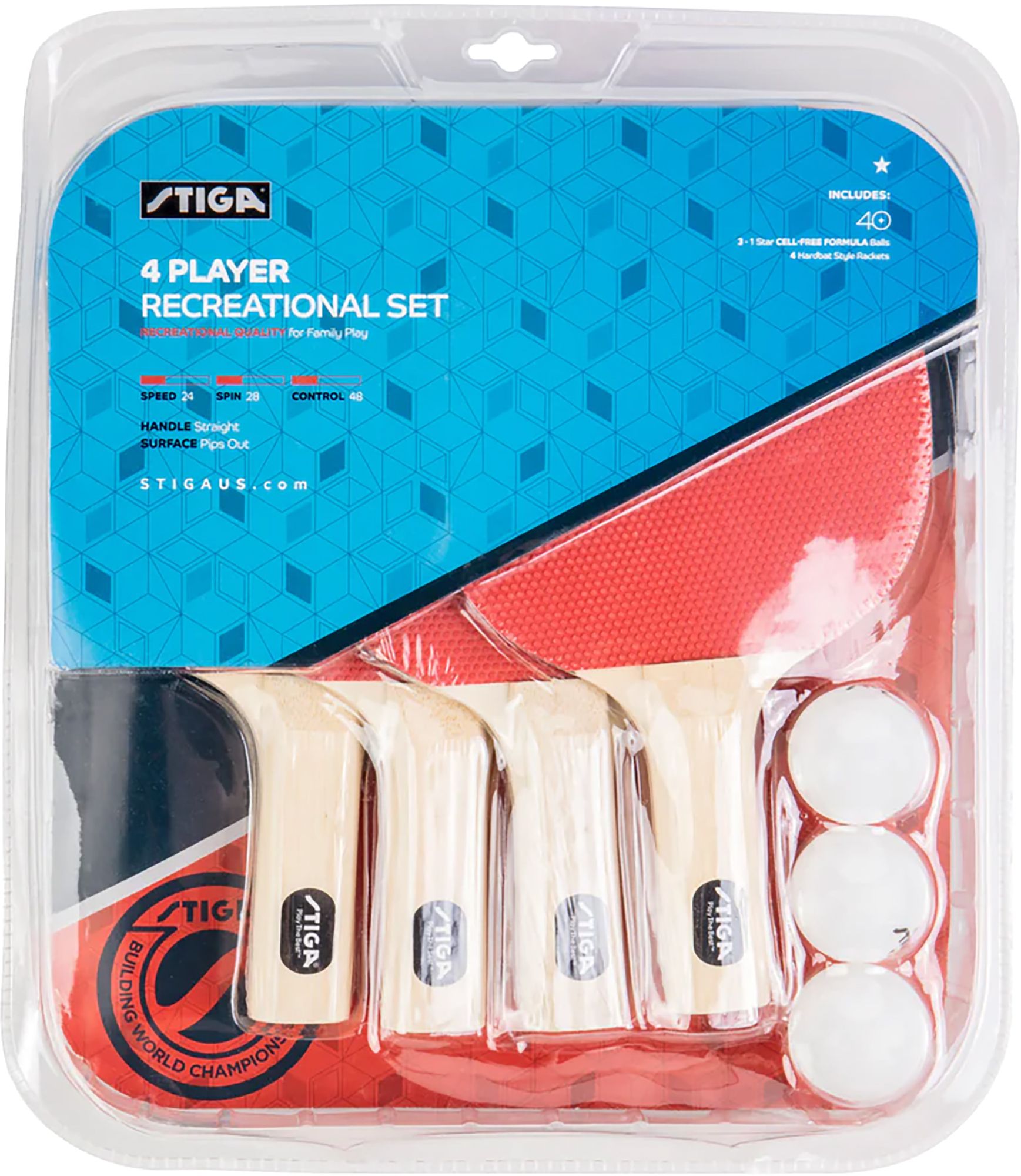 Stiga Classic 4 Player Table Tennis Set product image