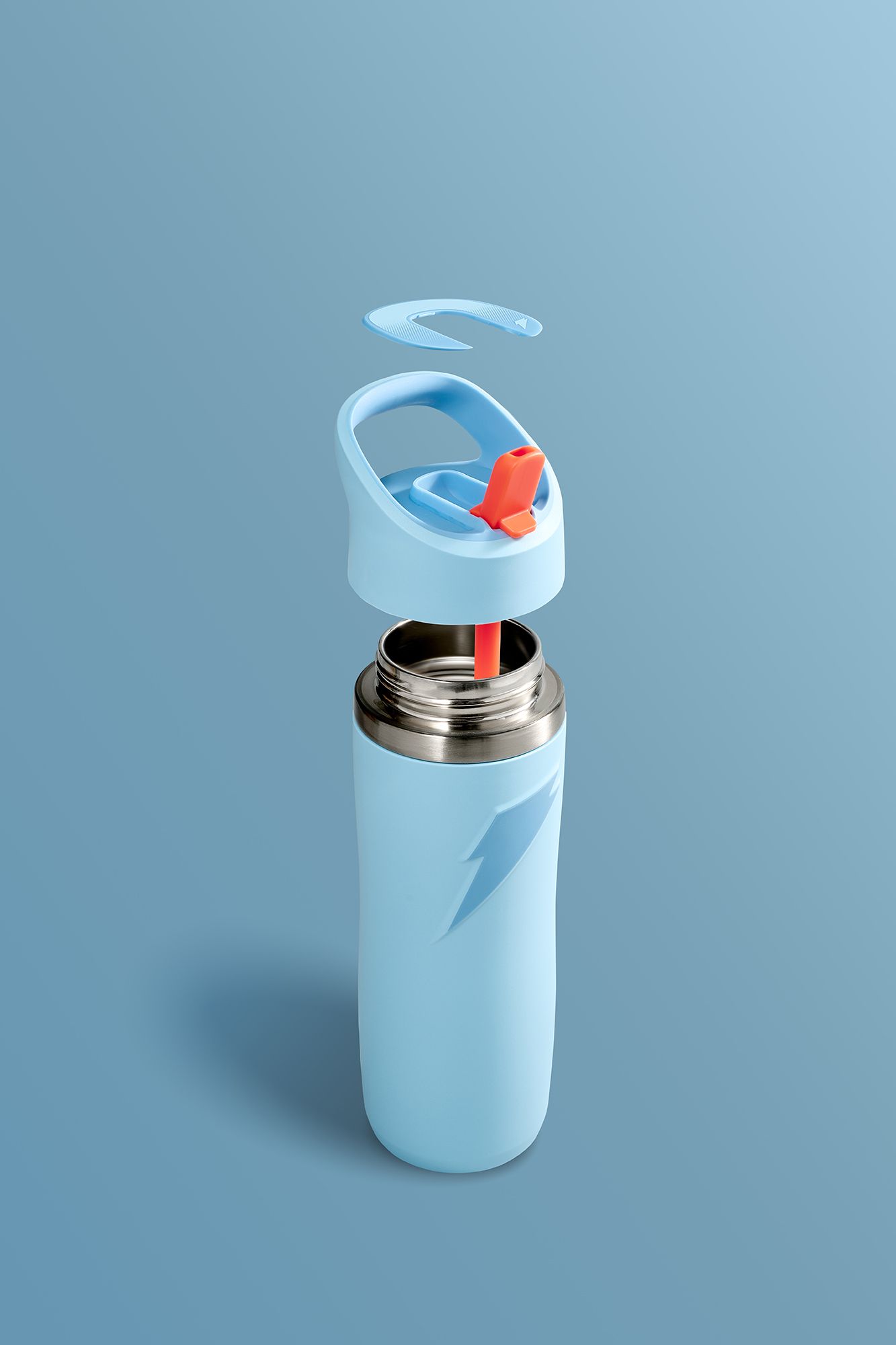 Gatorade Overtime 22 oz. Stainless Steel Bottle with Straw Cap product image