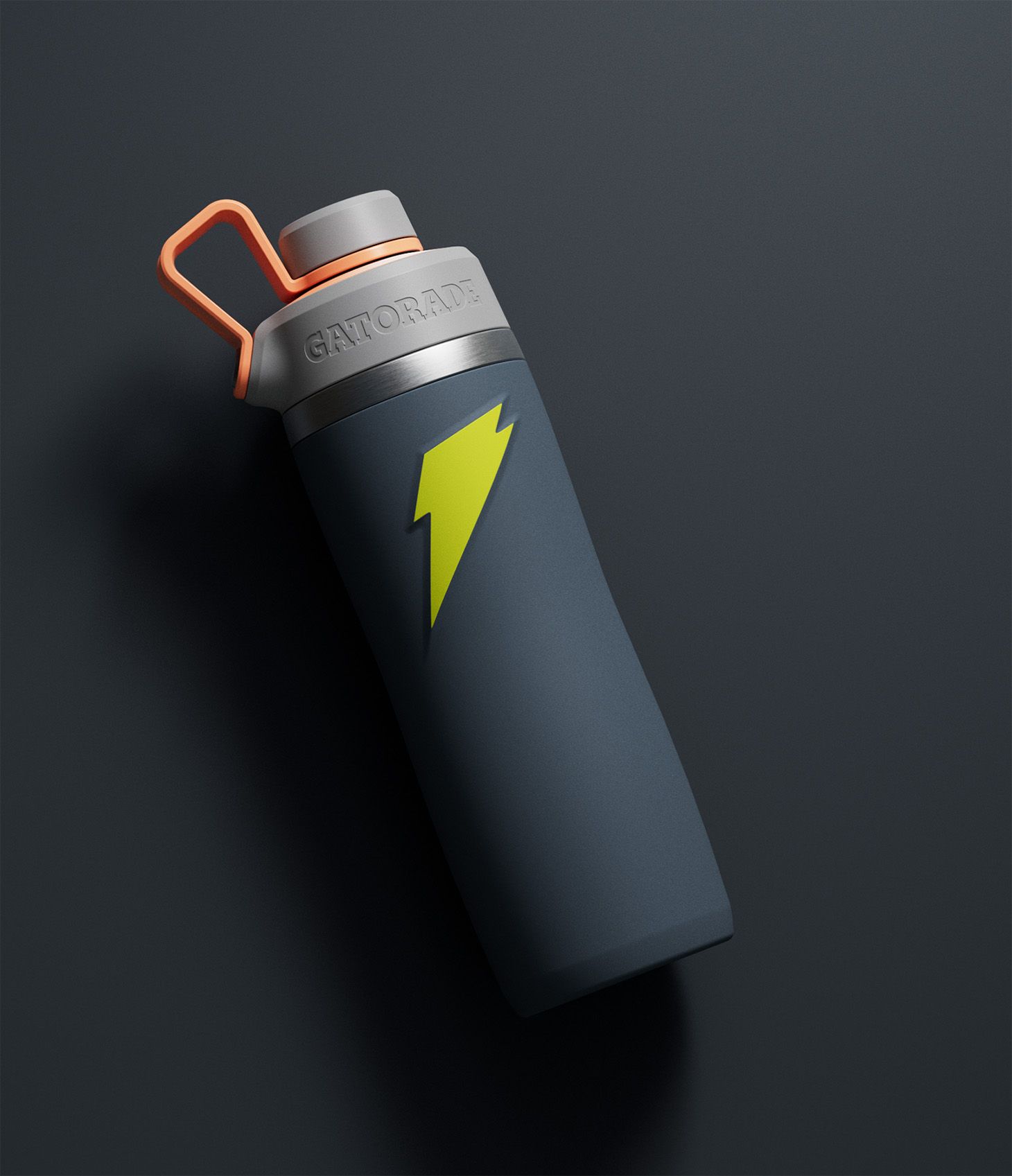 Gatorade Overtime 22 oz. Stainless Steel Bottle with Screw Cap product image