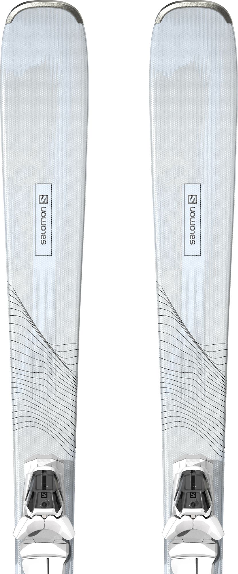 Salomon '22-'23 Women's Stance W80 All-Mountain Skis with M10 GW Bindings product image