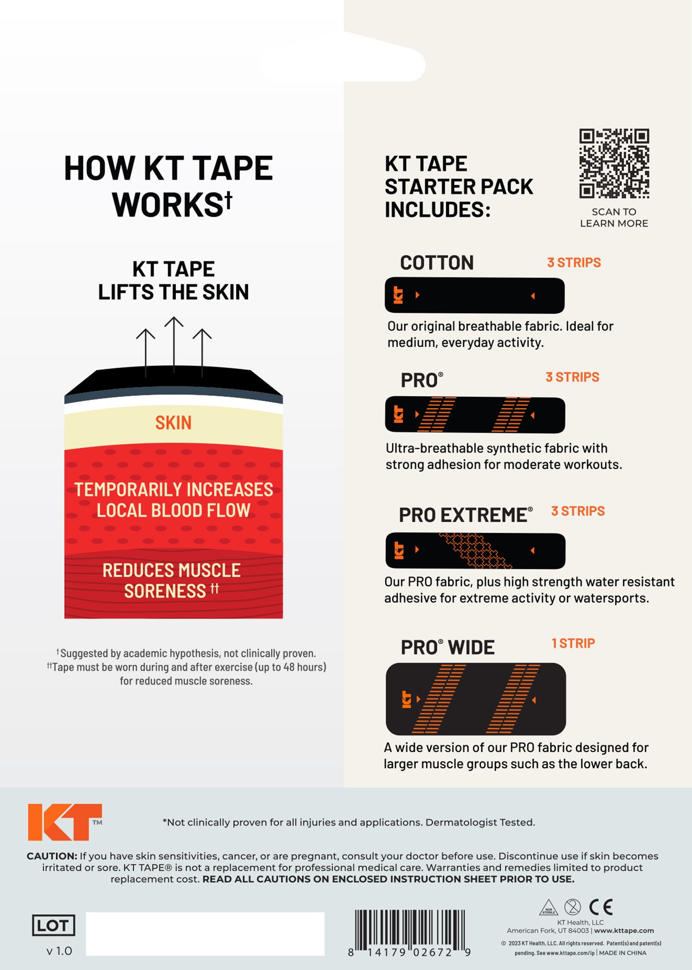 KT TAPE Starter Pack product image