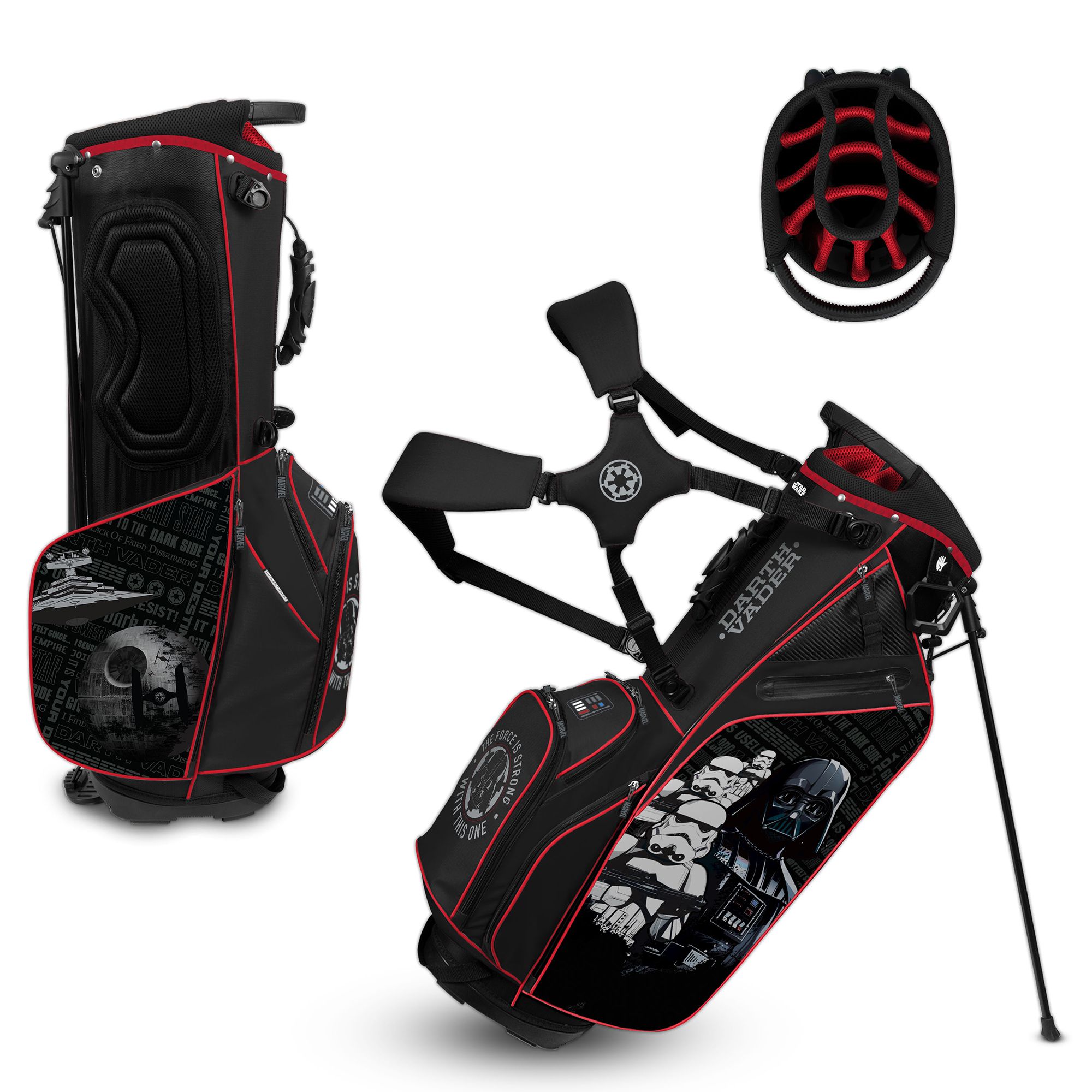 WinCraft Star Wars Caddie Hybrid Stand Bag