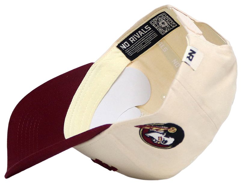No Rivals Adult Florida State Seminoles Maroon Upside Down Adjustable Snapback Hat product image