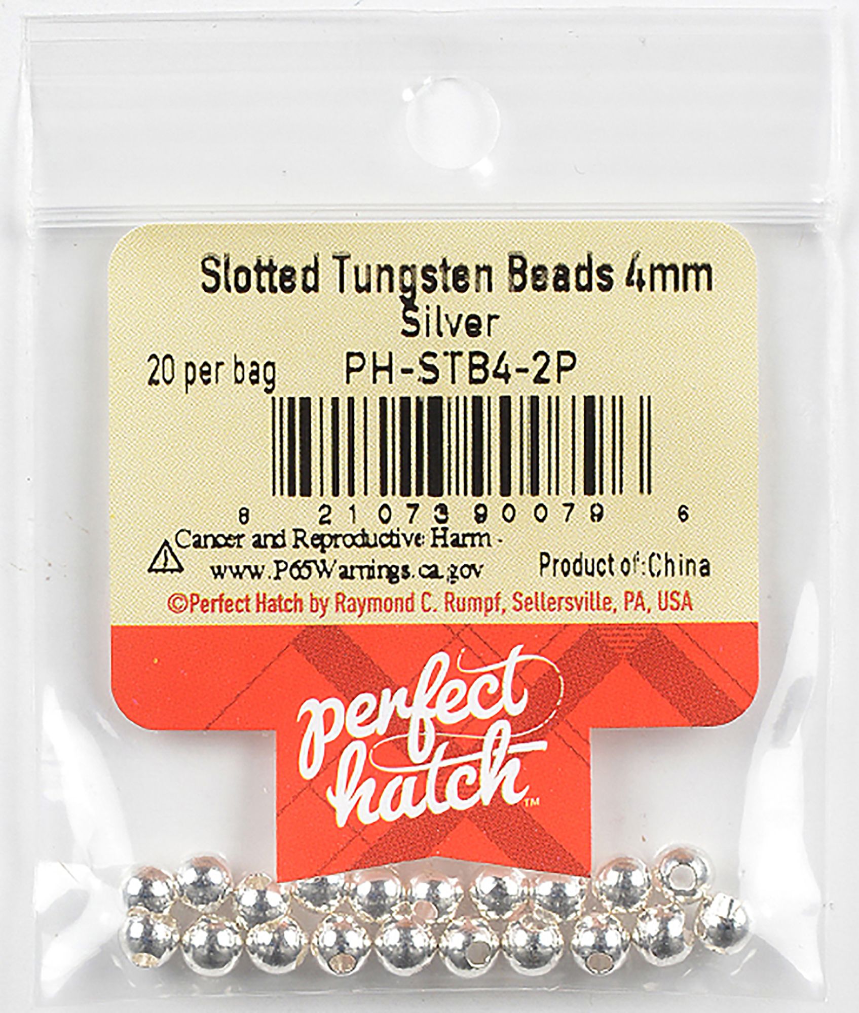 Perfect Hatch Slotted Tungsten Beads product image