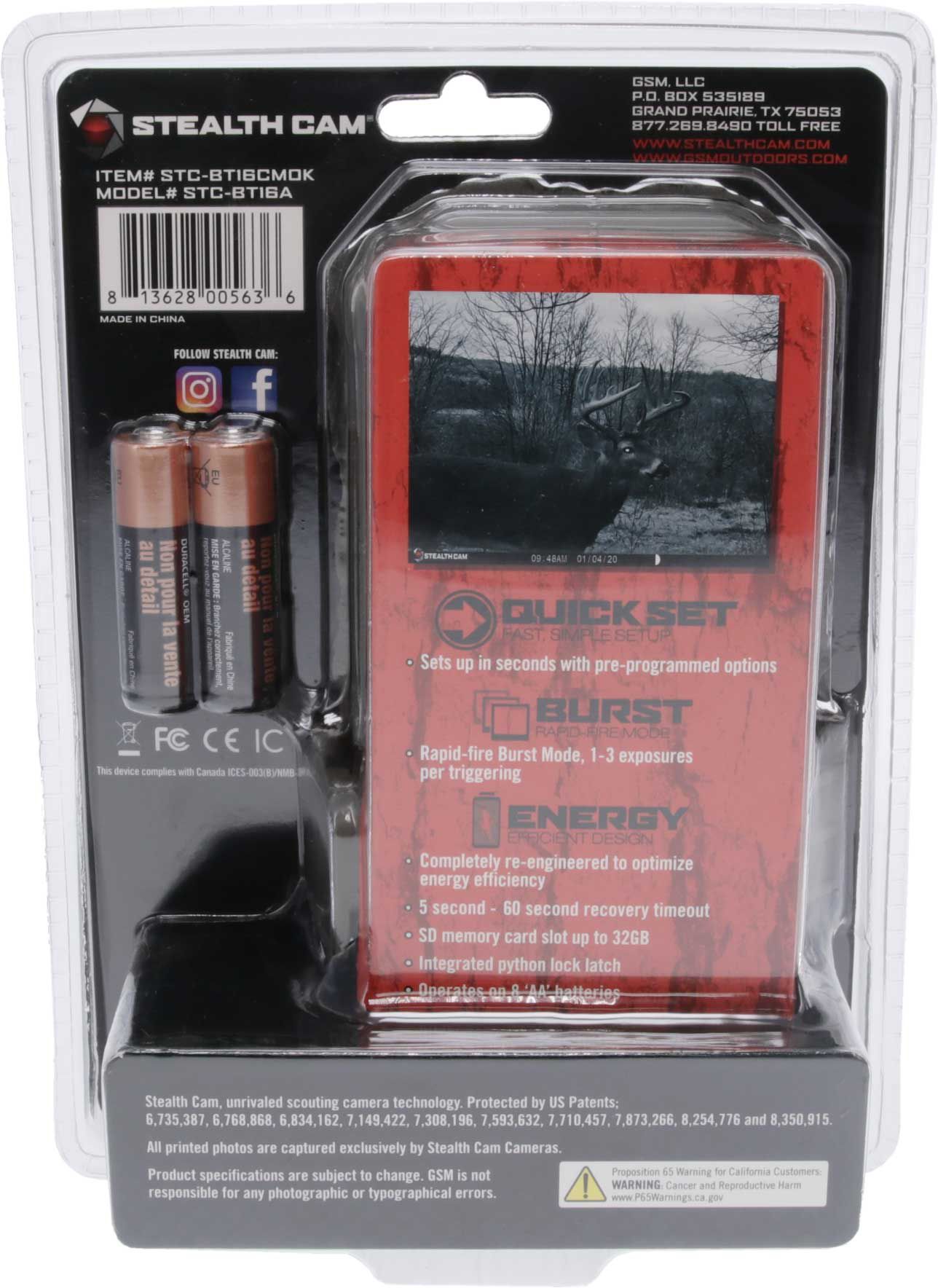 Stealth Cam Double Drop Trail Camera Package - 16MP product image