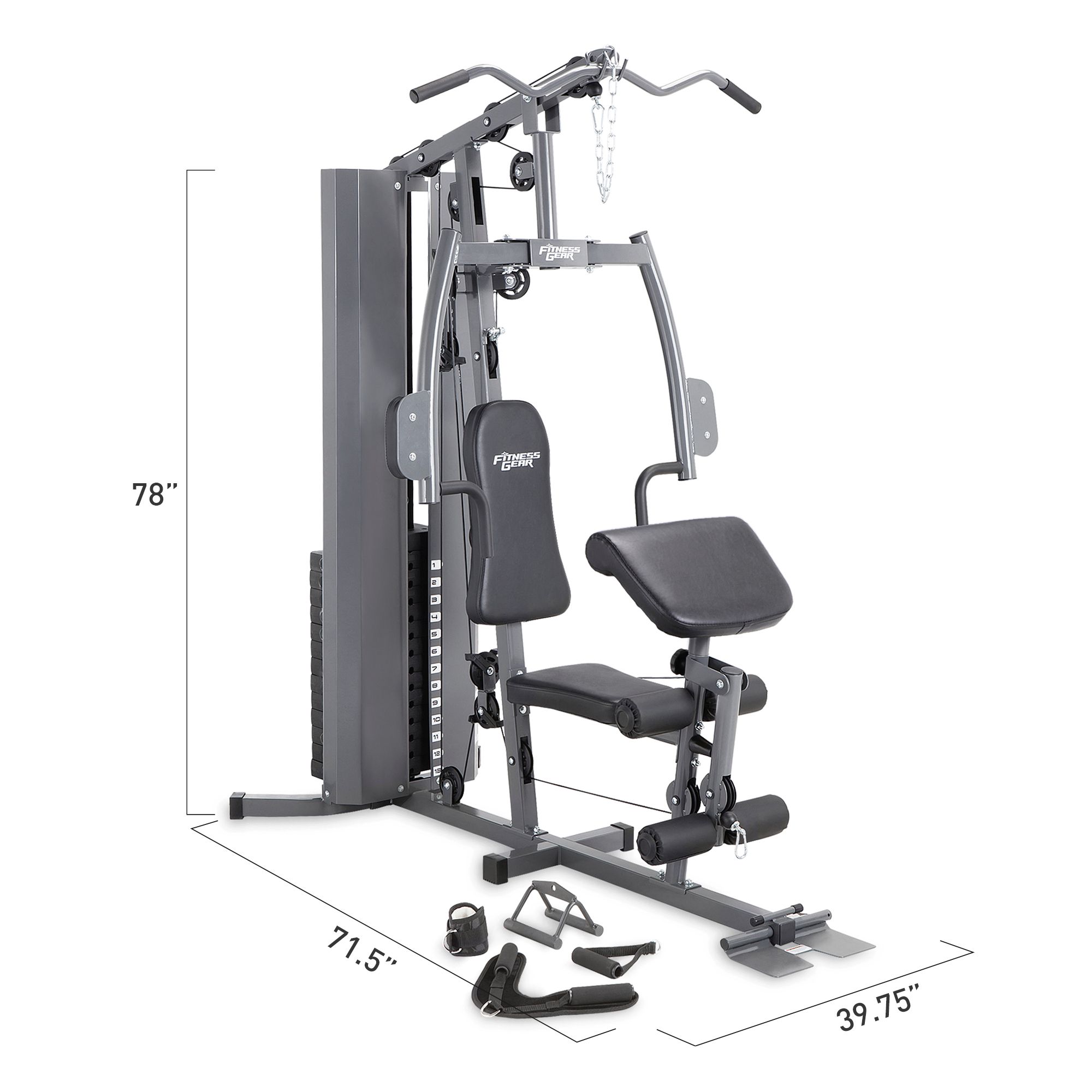 Fitness Gear 205 lb. Home Gym product image