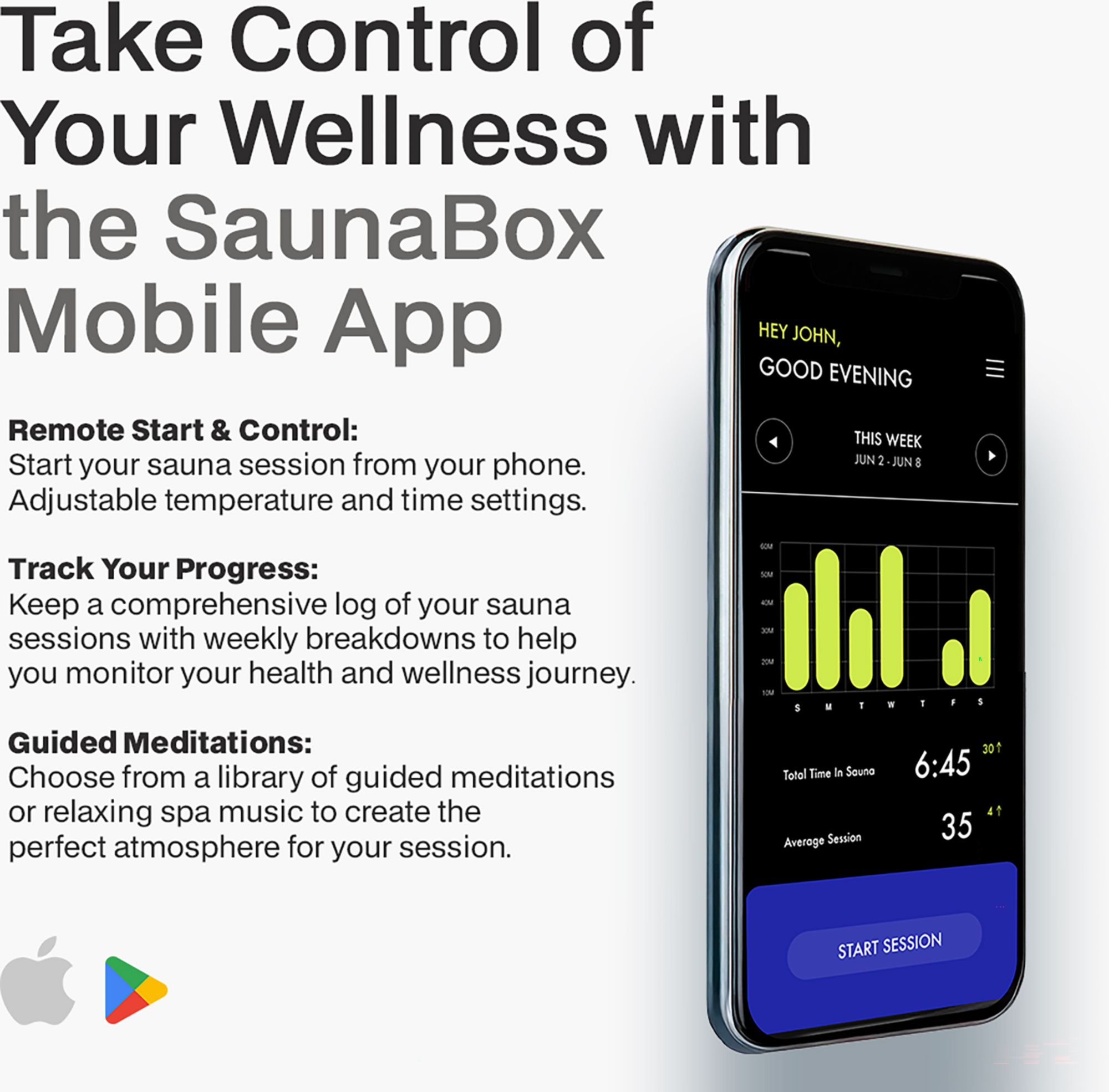 SaunaBox SmartSteam Pro With Red-Light Therapy product image