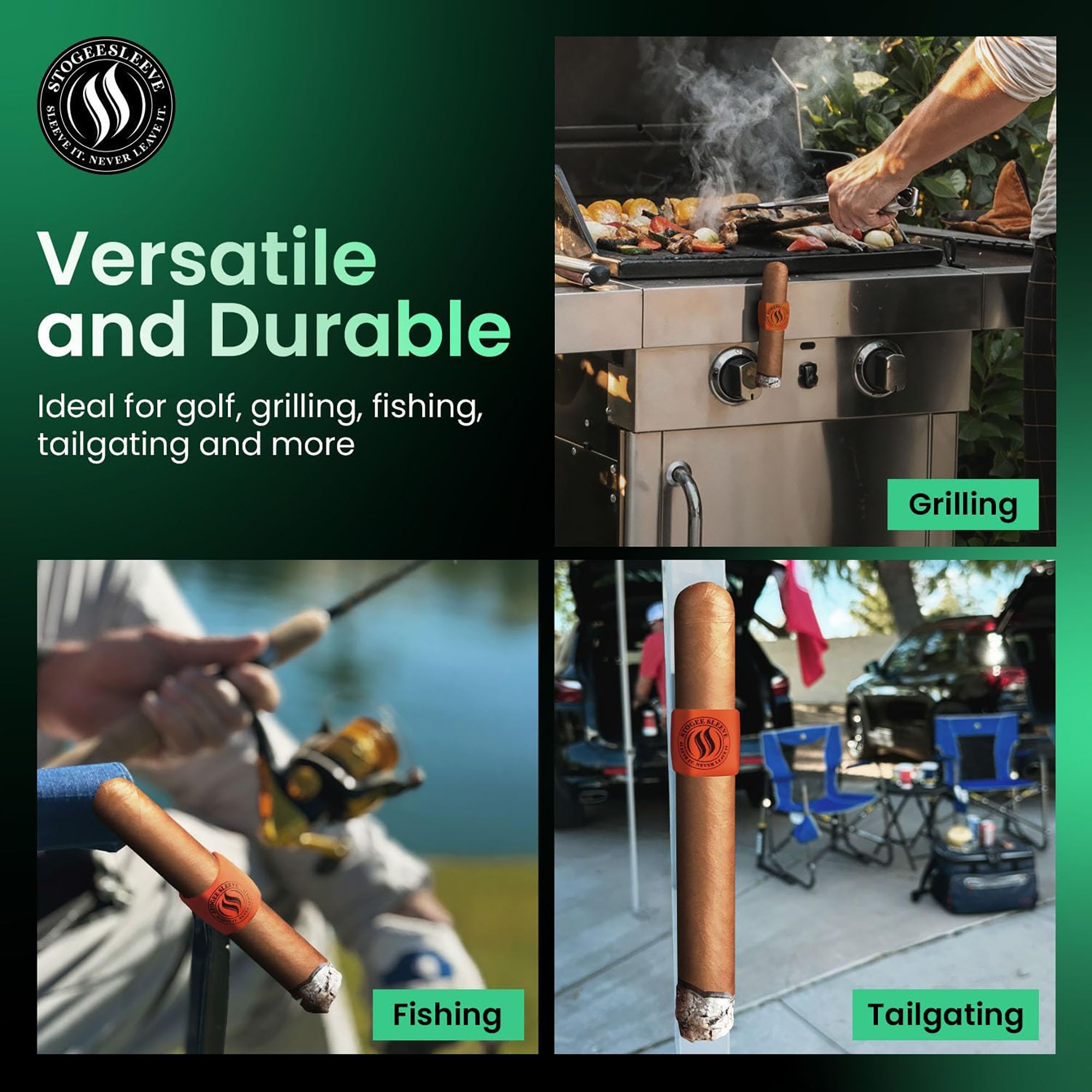 StogieSleeve Magnetic Cigar Holder product image