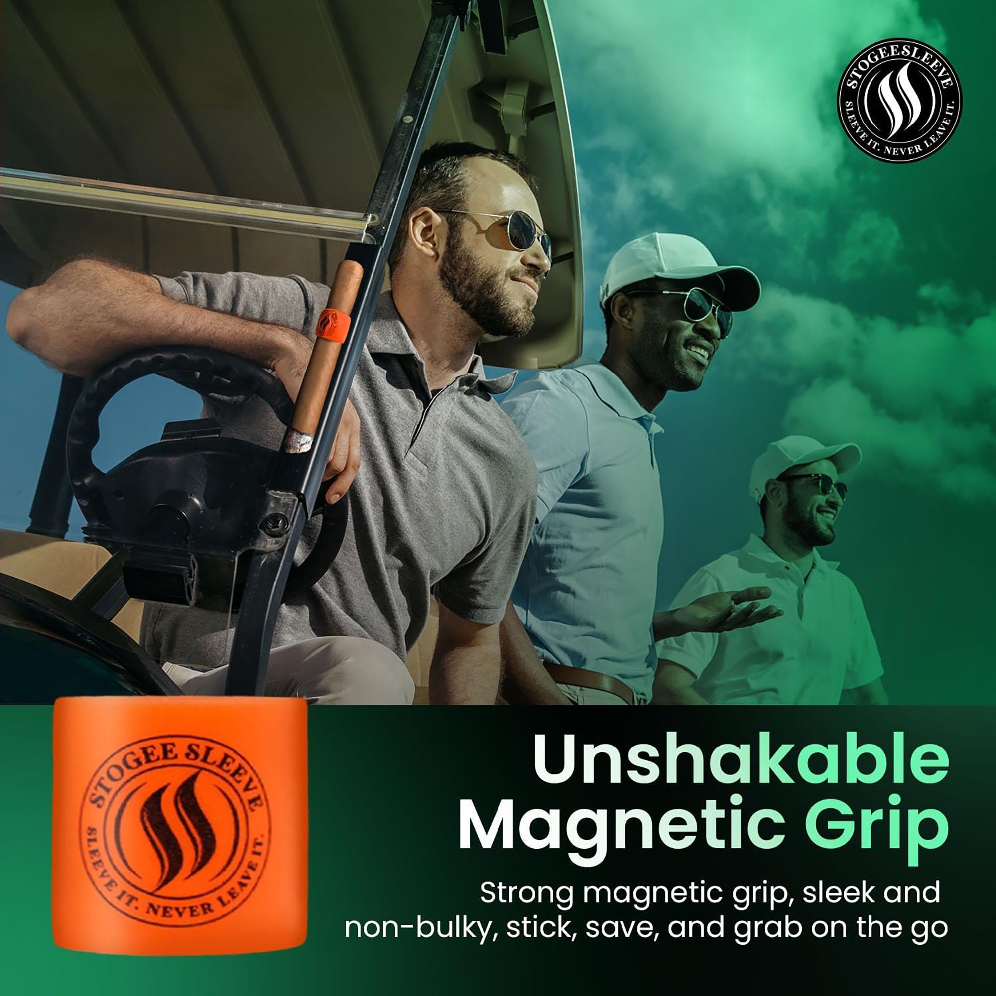 StogieSleeve Magnetic Cigar Holder product image