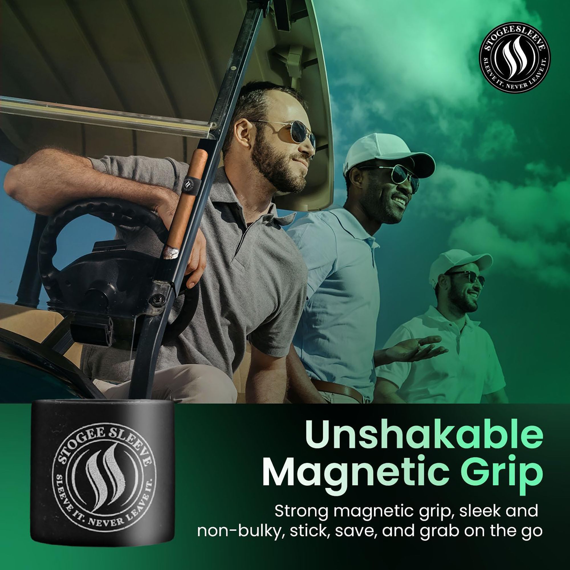 StogieSleeve Magnetic Cigar Holder product image