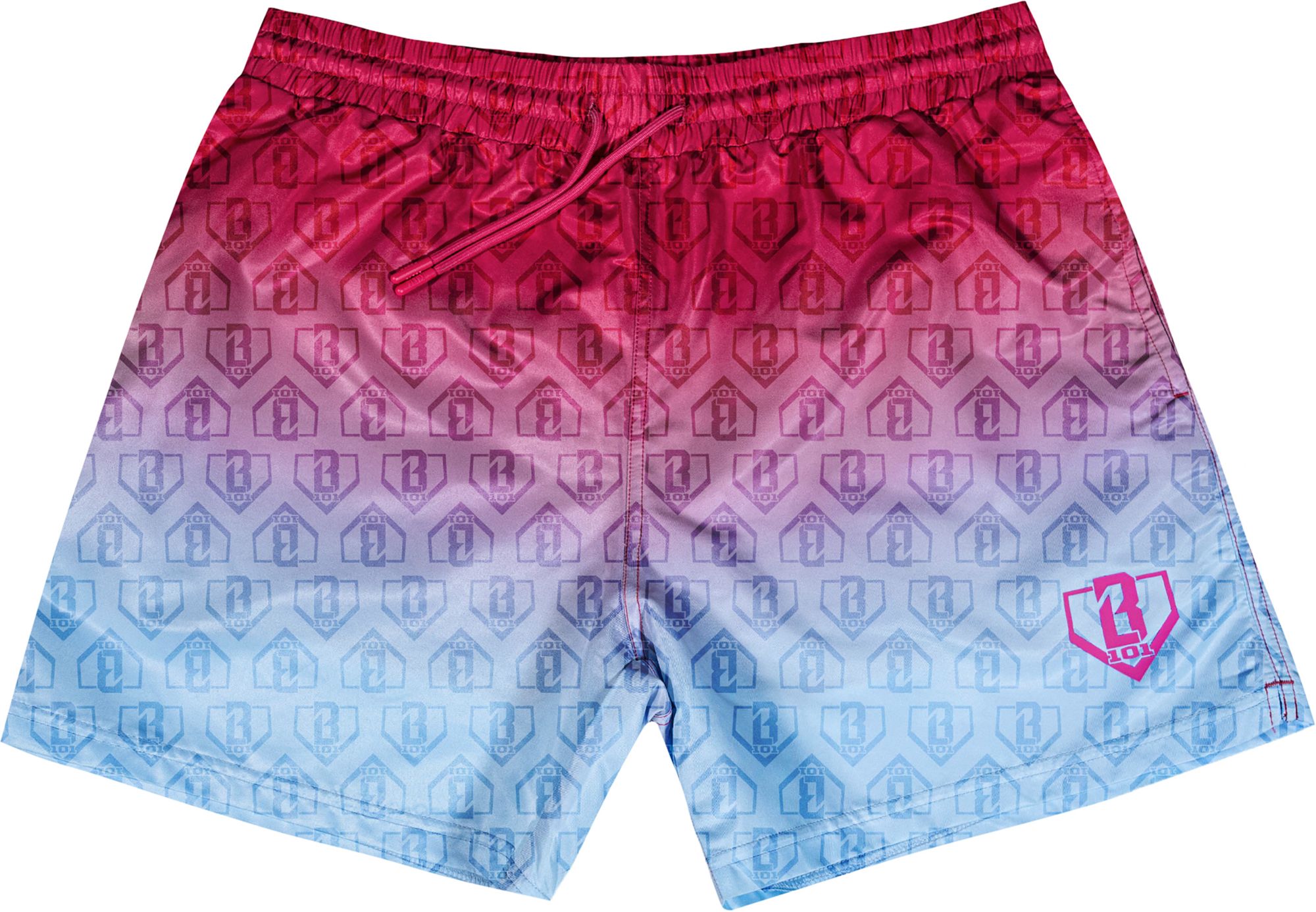 Baseball Lifestyle 101 Men's Gradient Swim Trunks product image