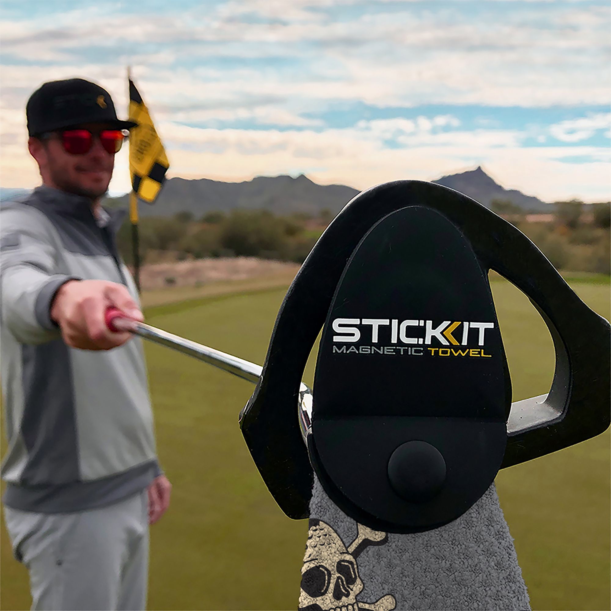 STICKIT Magnetic Golf Towel product image