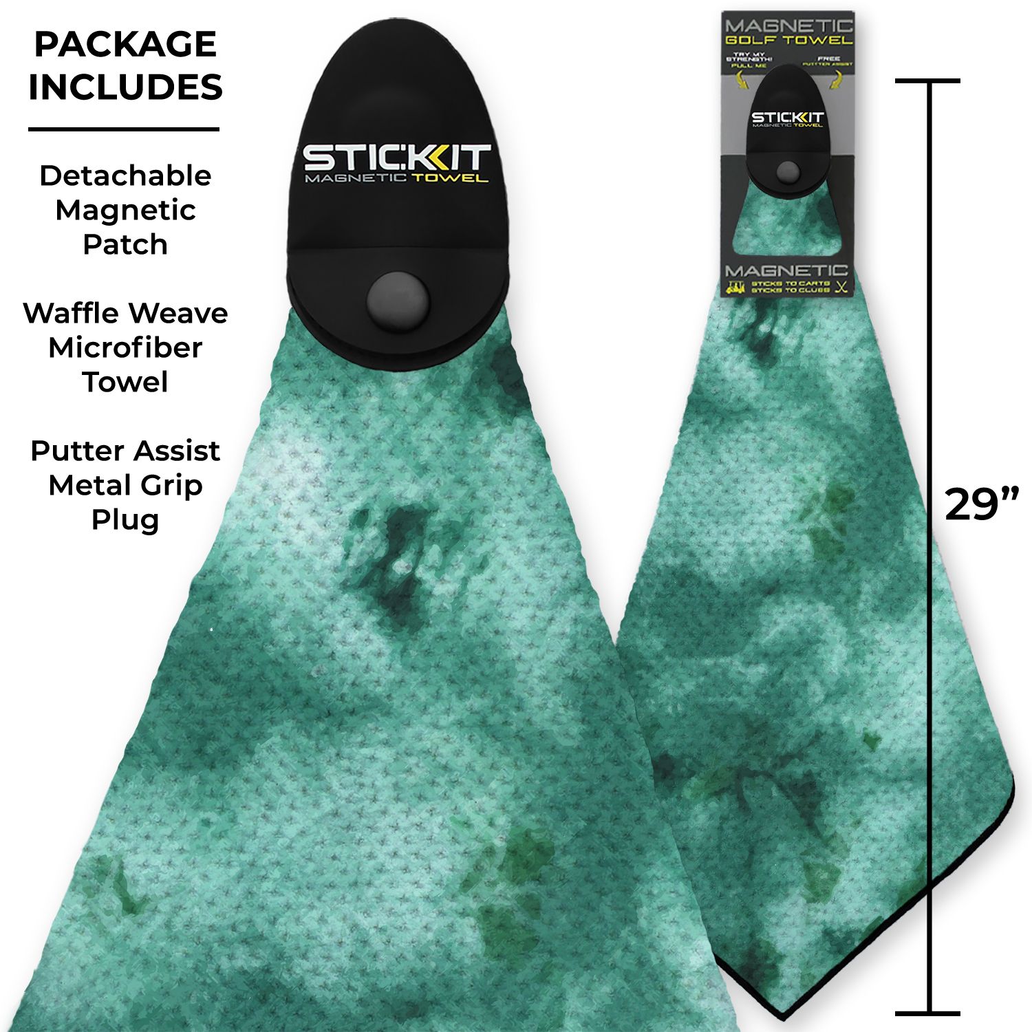 STICKIT Magnetic Golf Towel product image