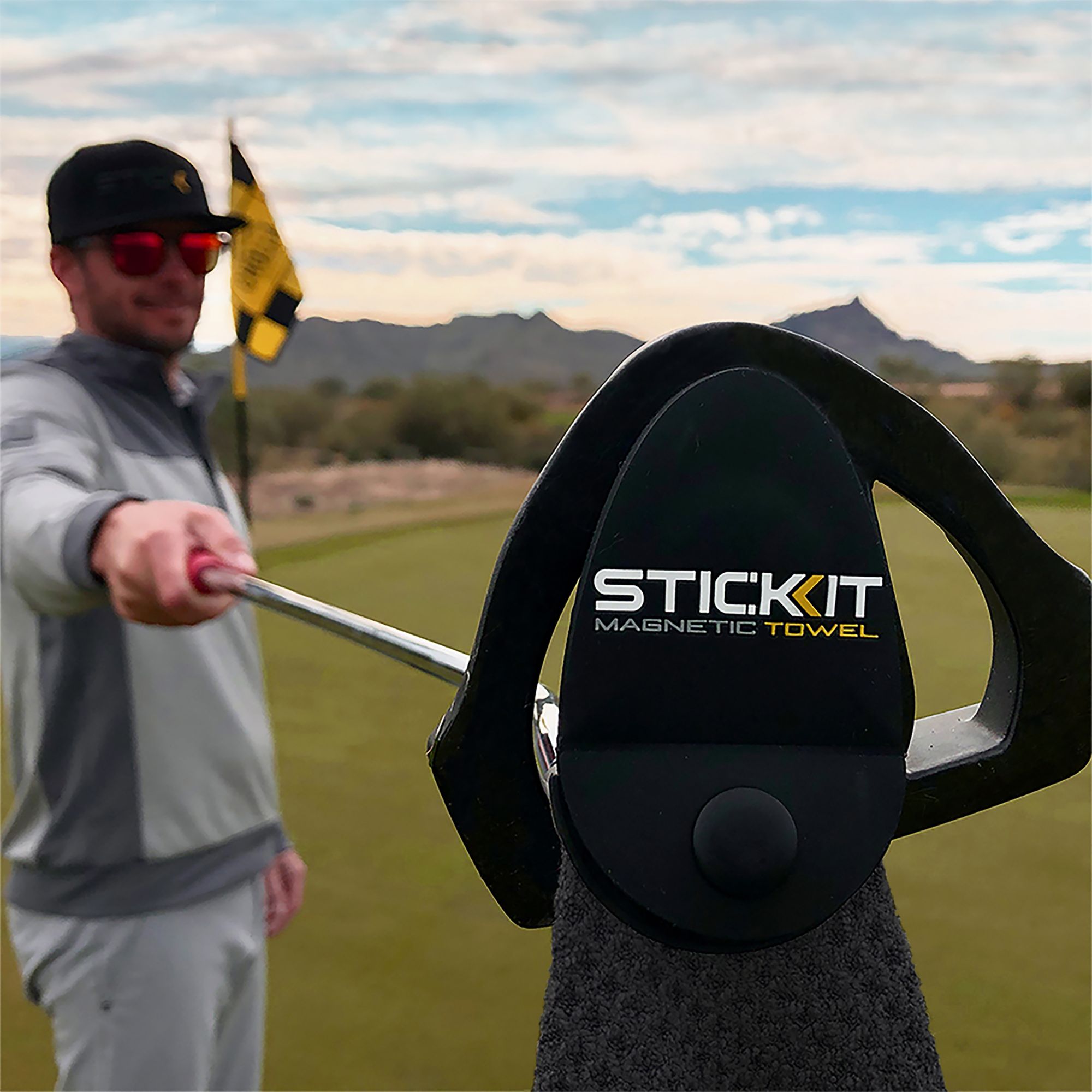 STICKIT Magnetic Golf Towel product image