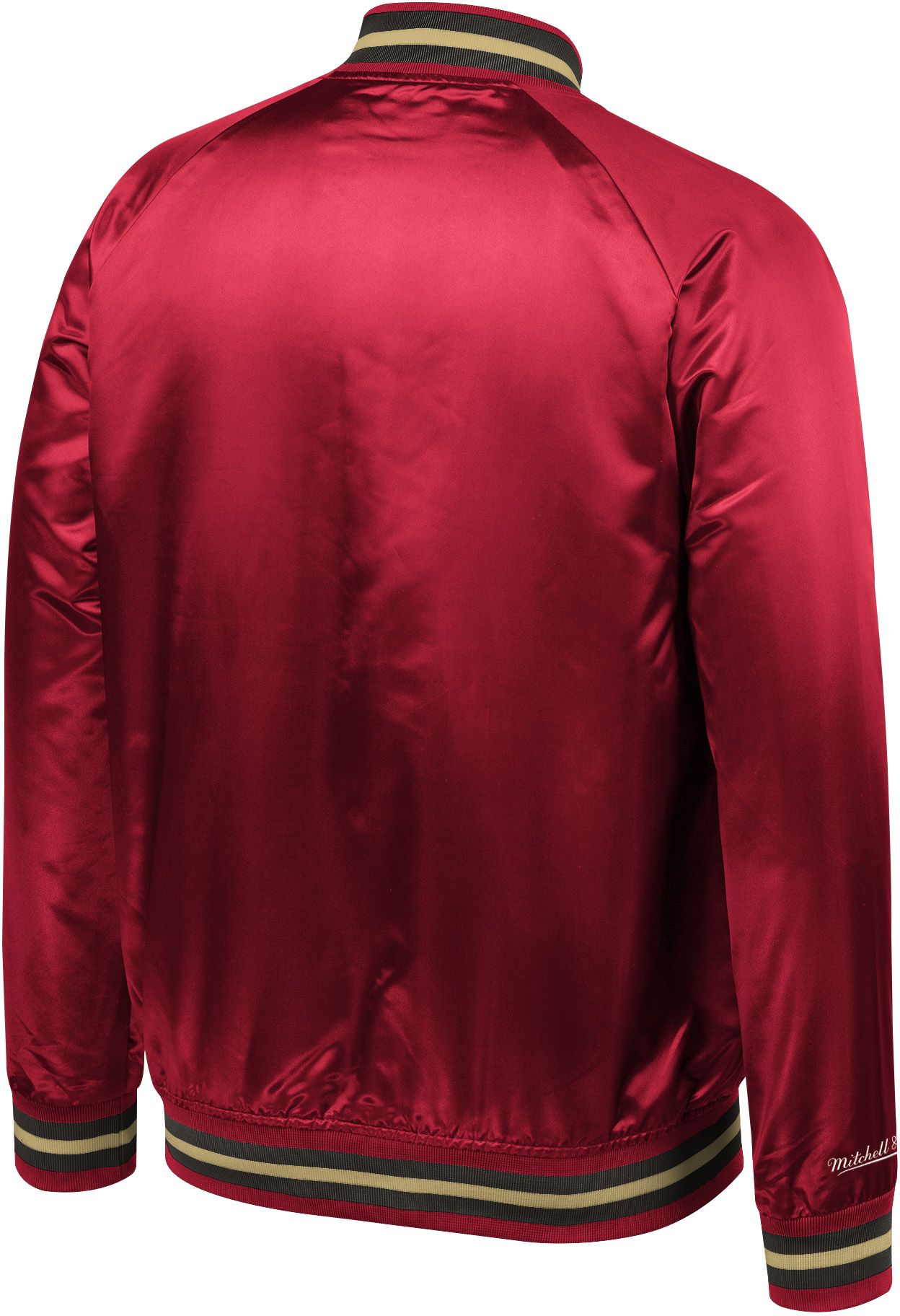 Mitchell & Ness Men's Atlanta United Lightweight Satin Red Jacket product image