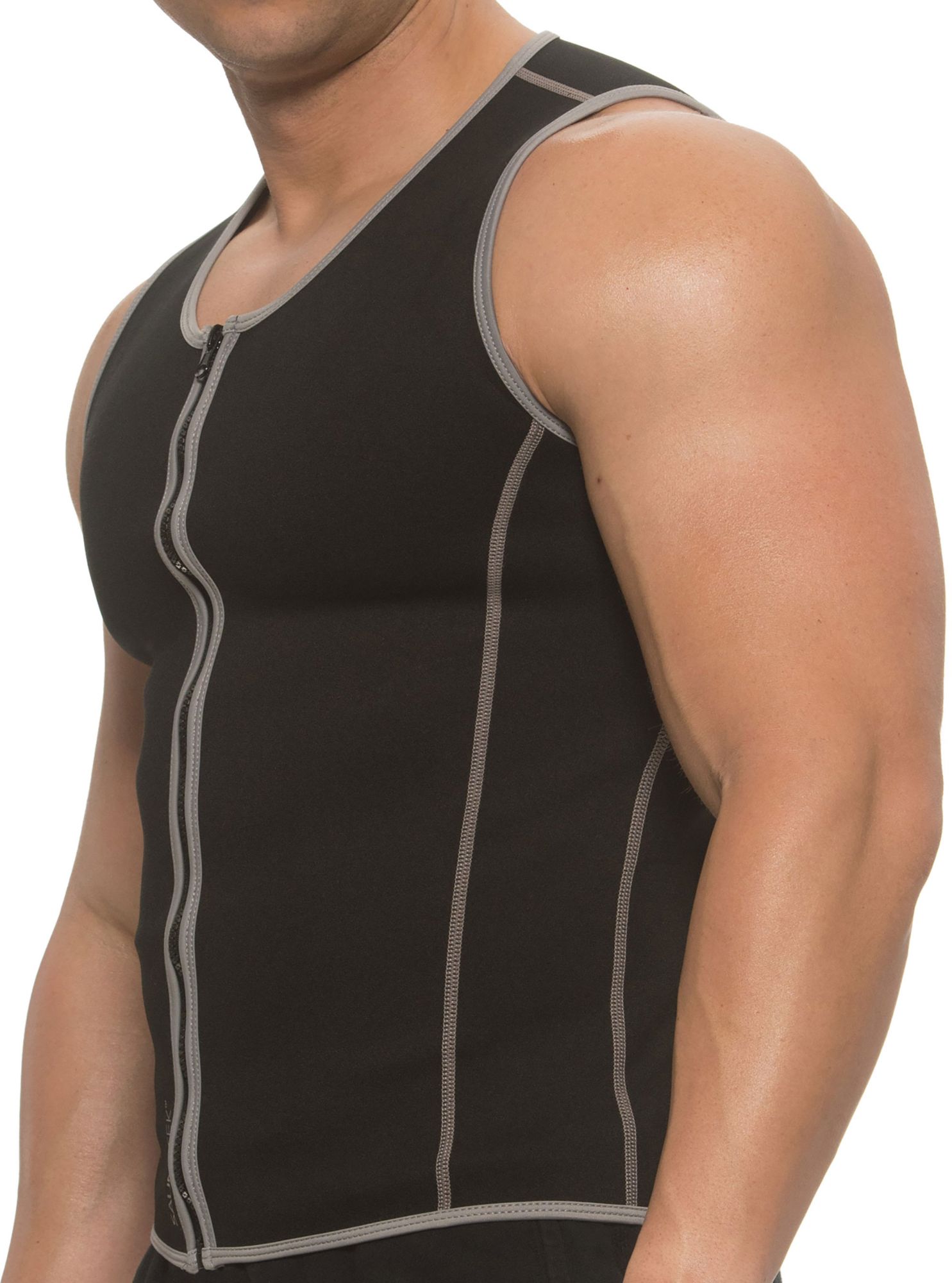 SaunaTek Men's Neoprene Slimming Vest