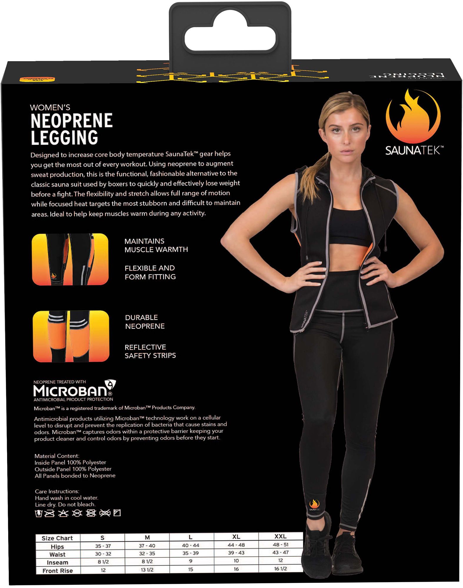 SaunaTek Women's Neoprene Full Legging product image