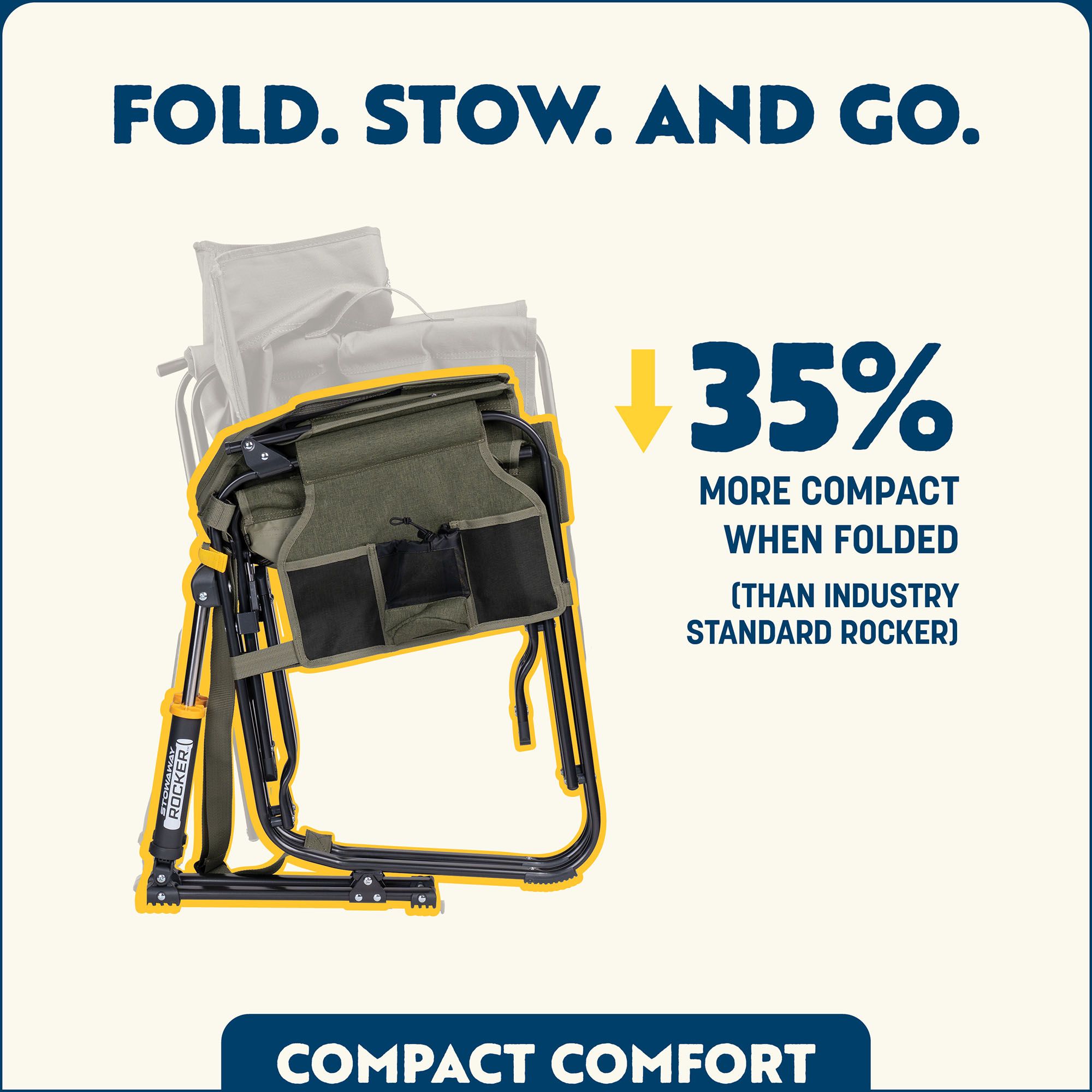 GCI Outdoor Stowaway Rocker product image