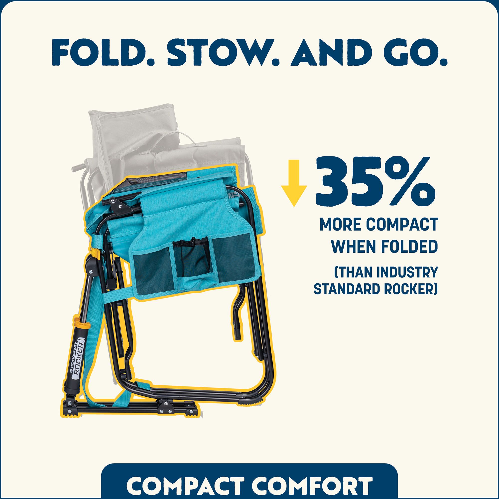 GCI Outdoor Stowaway Rocker product image