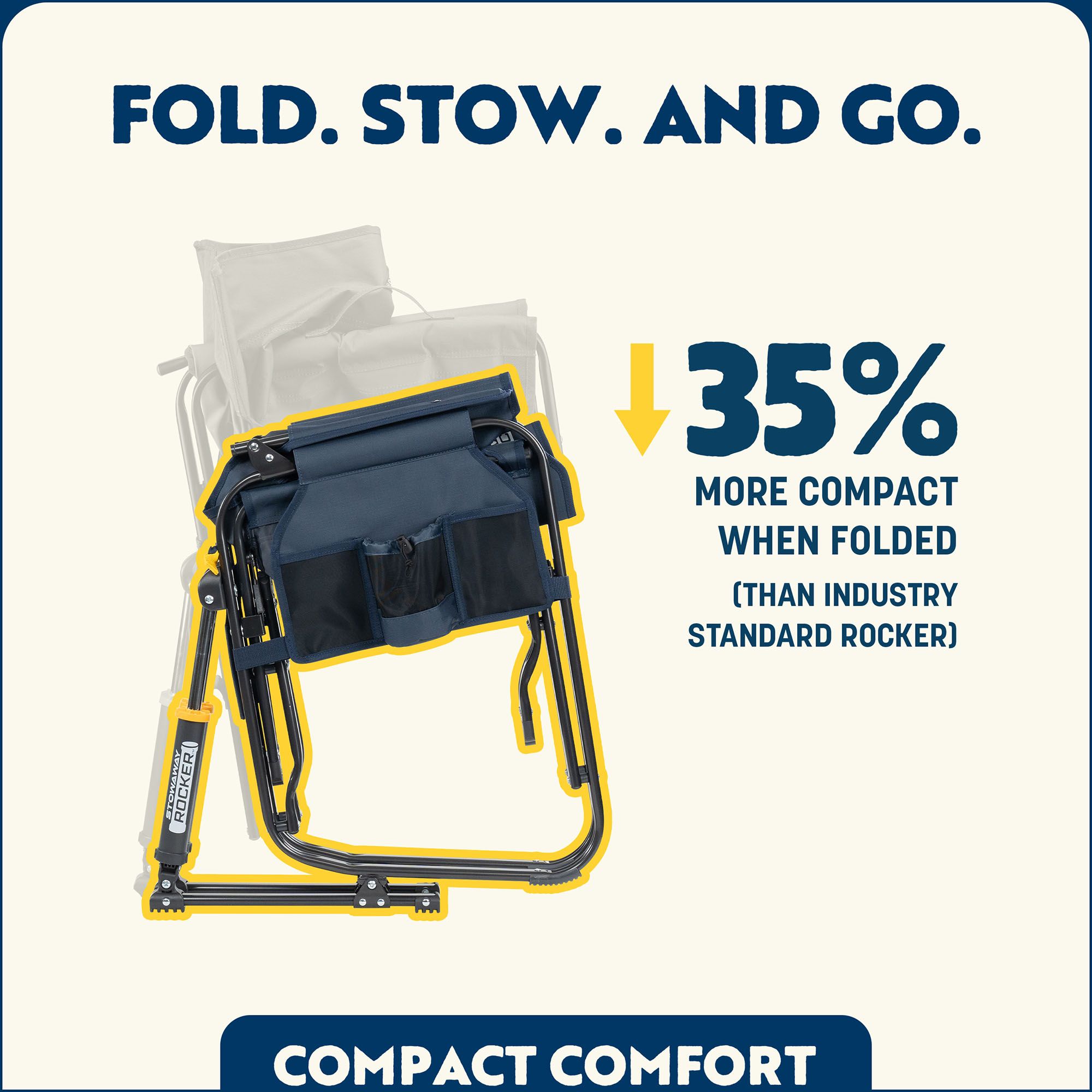 GCI Outdoor Stowaway Rocker product image