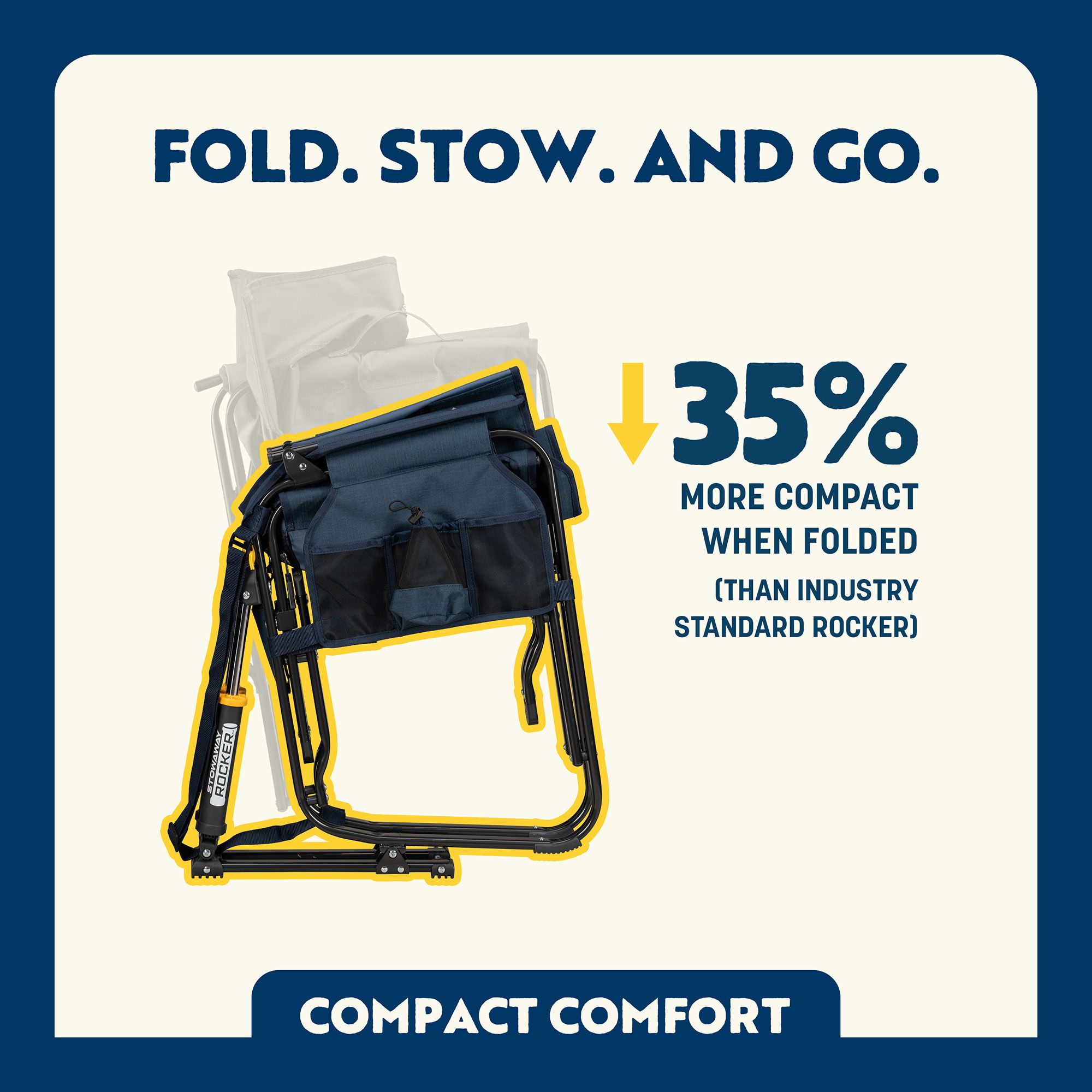 GCI Outdoor Stowaway Rocker product image