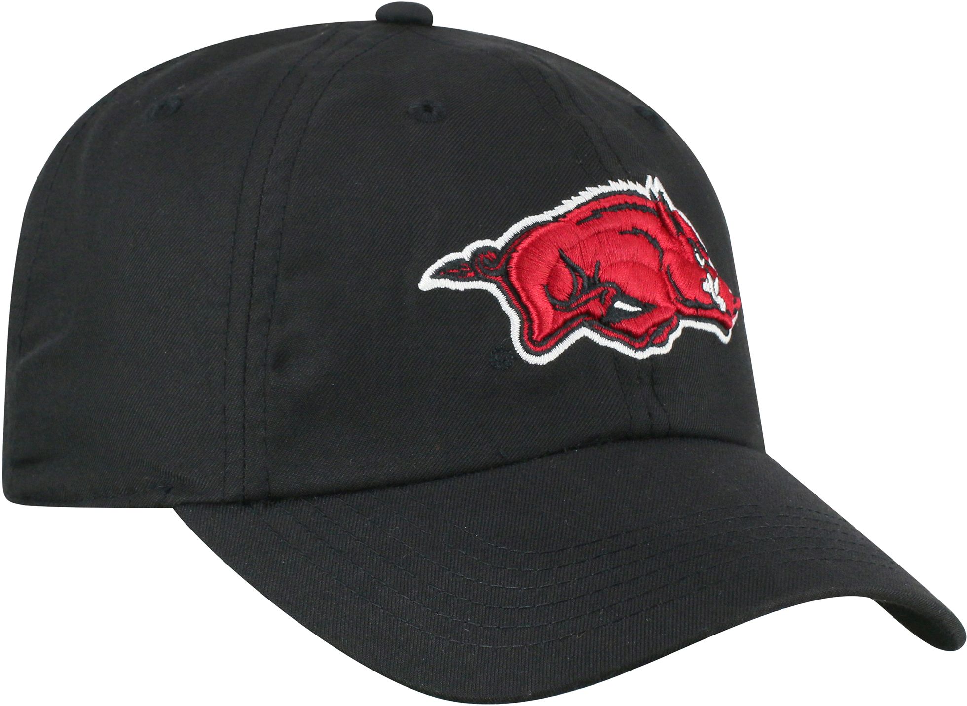 Top of the World Men's Arkansas Razorbacks Staple Adjustable Black Hat product image