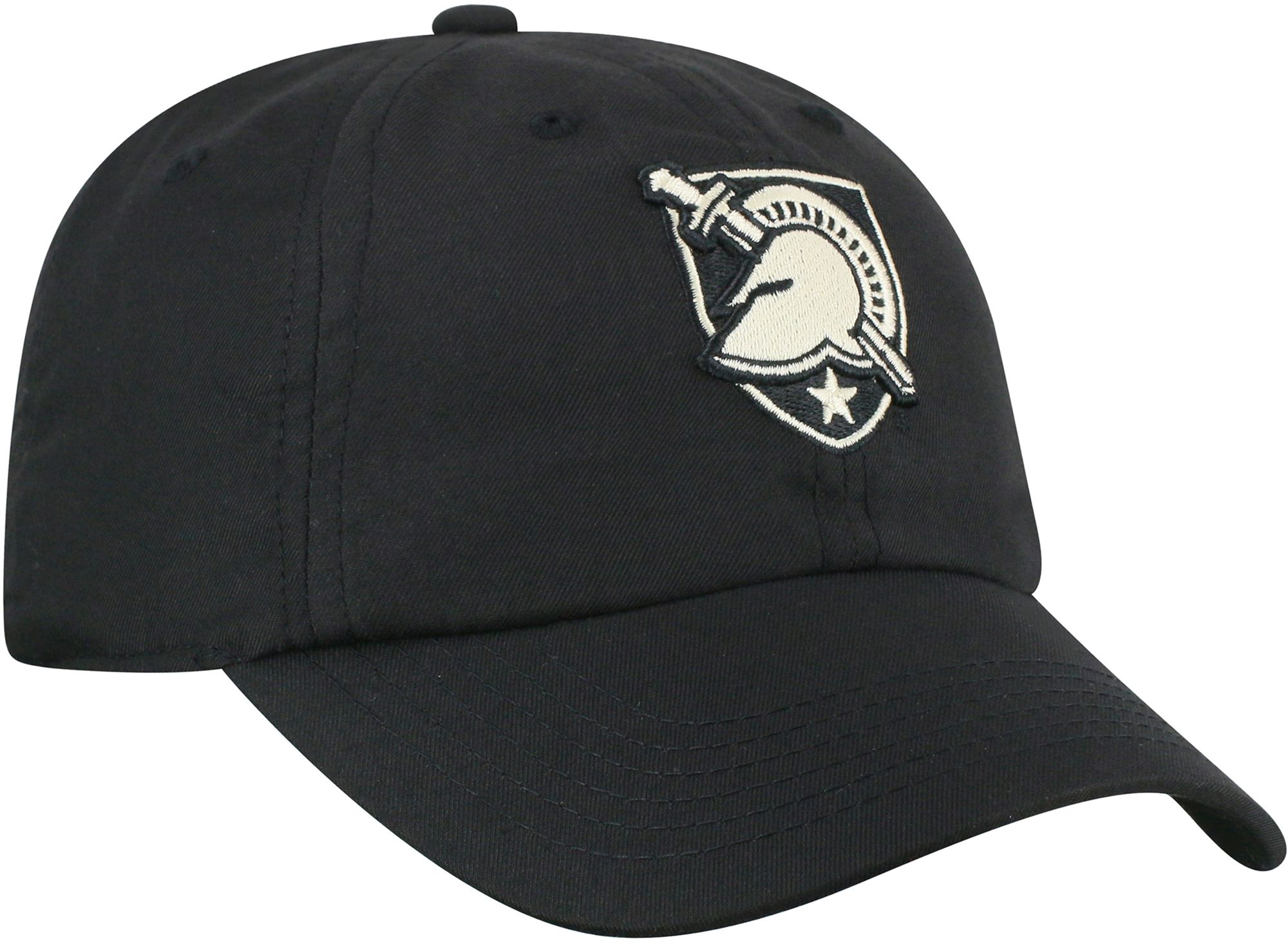Top of the World Men's Army West Point Black Knights Staple Adjustable Black Hat product image
