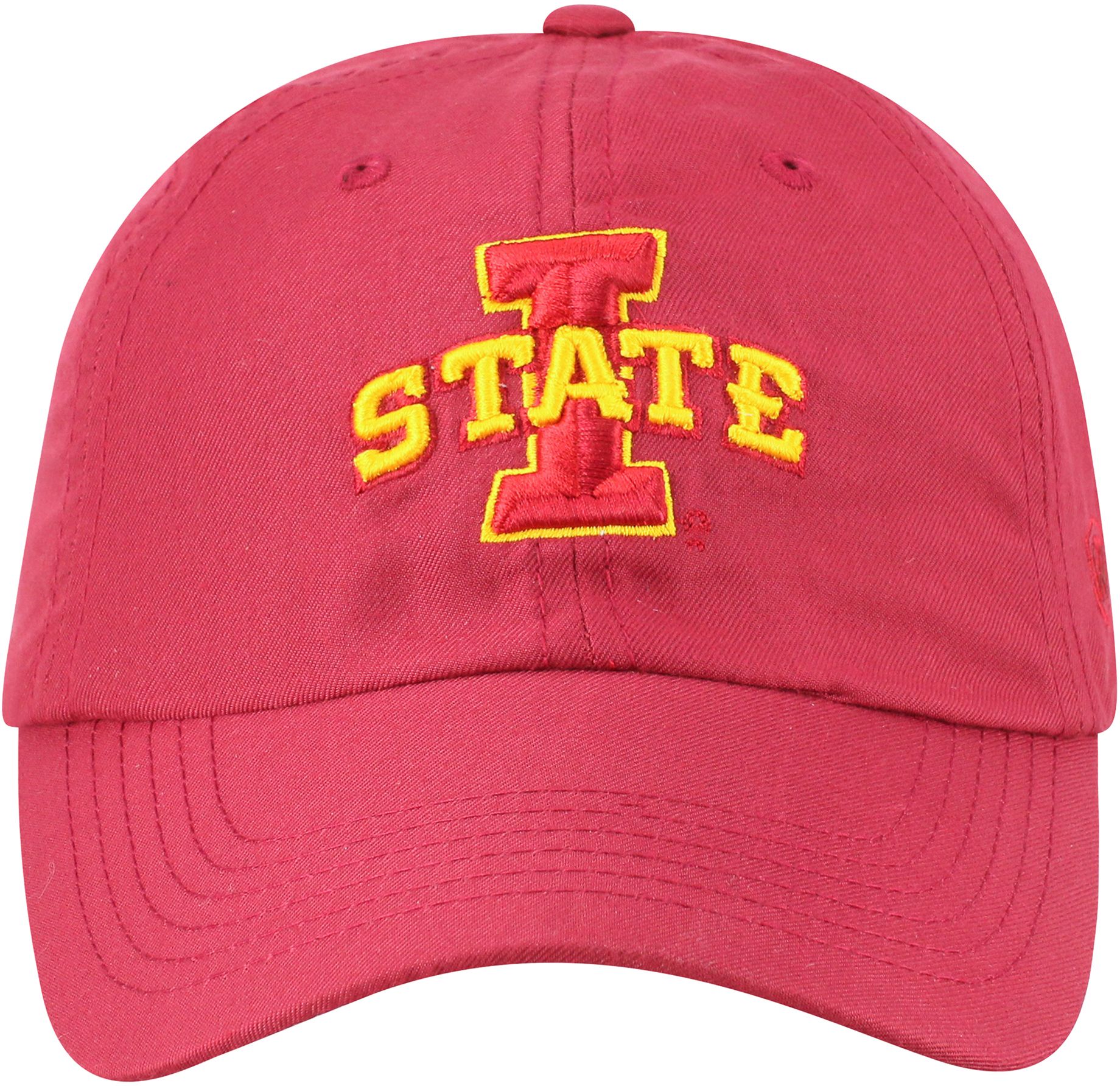 Top of the World Men's Iowa State Cyclones Cardinal Staple Adjustable Hat product image