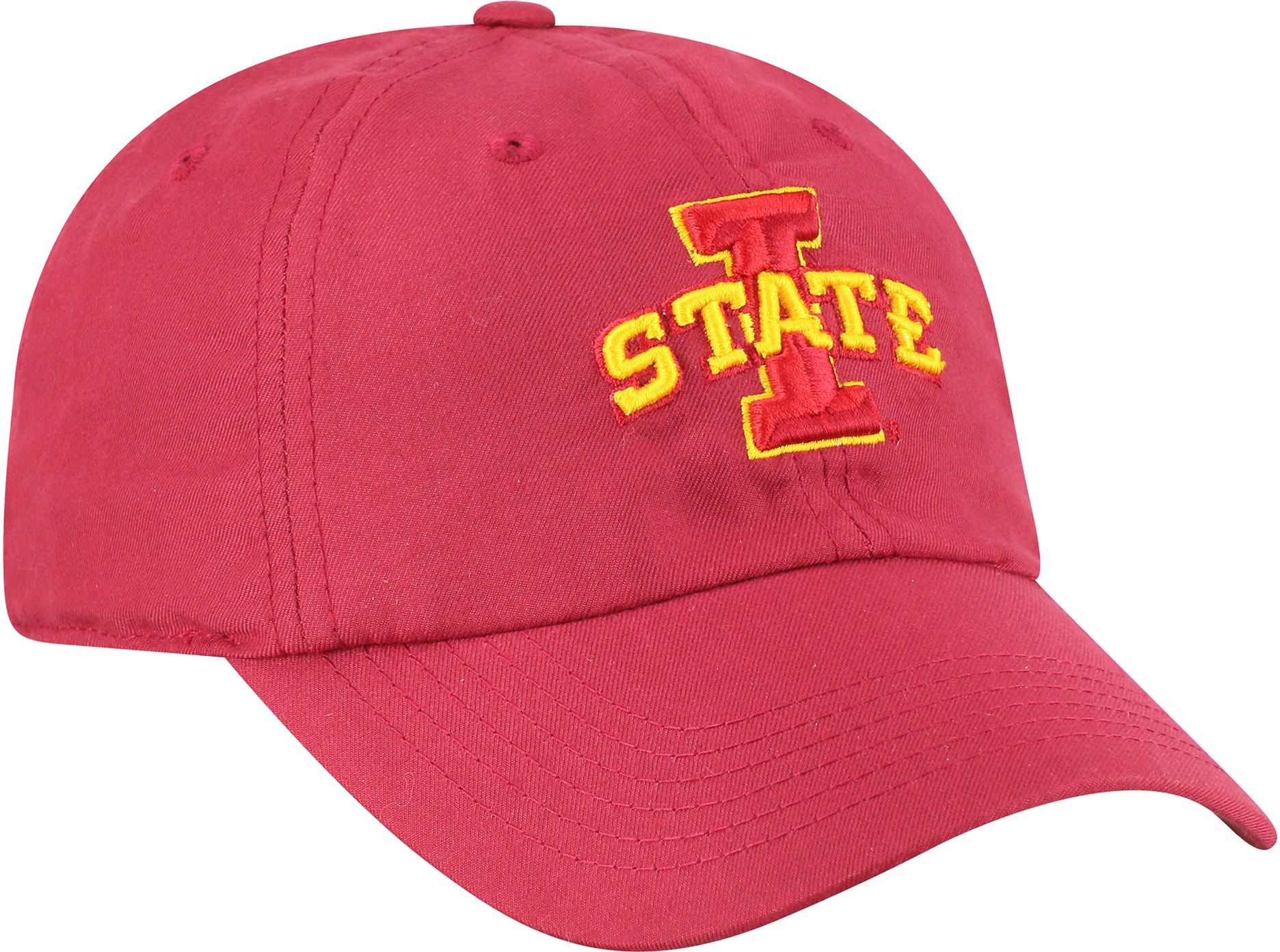 Top of the World Men's Iowa State Cyclones Cardinal Staple Adjustable Hat product image